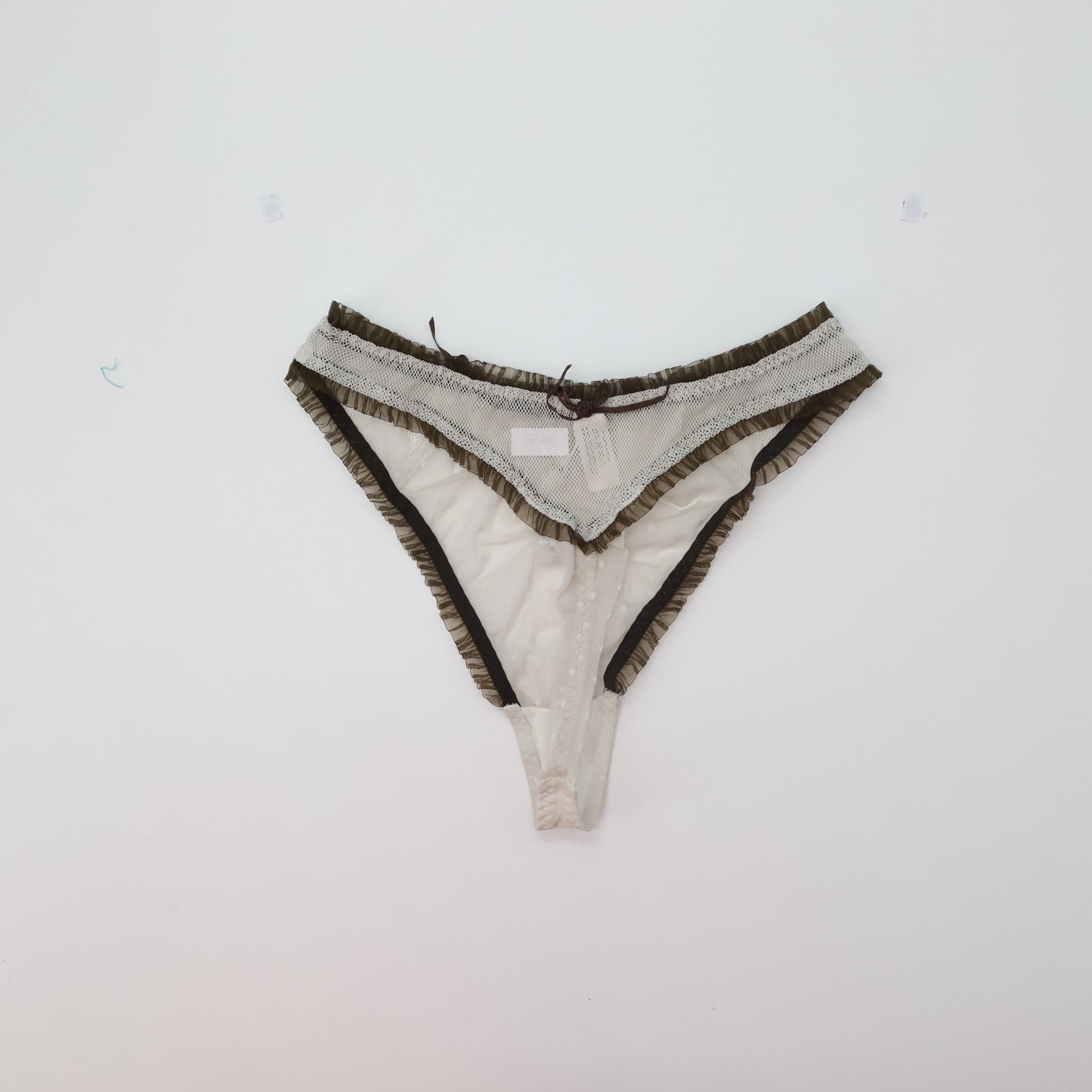 String Cannelle Blanc