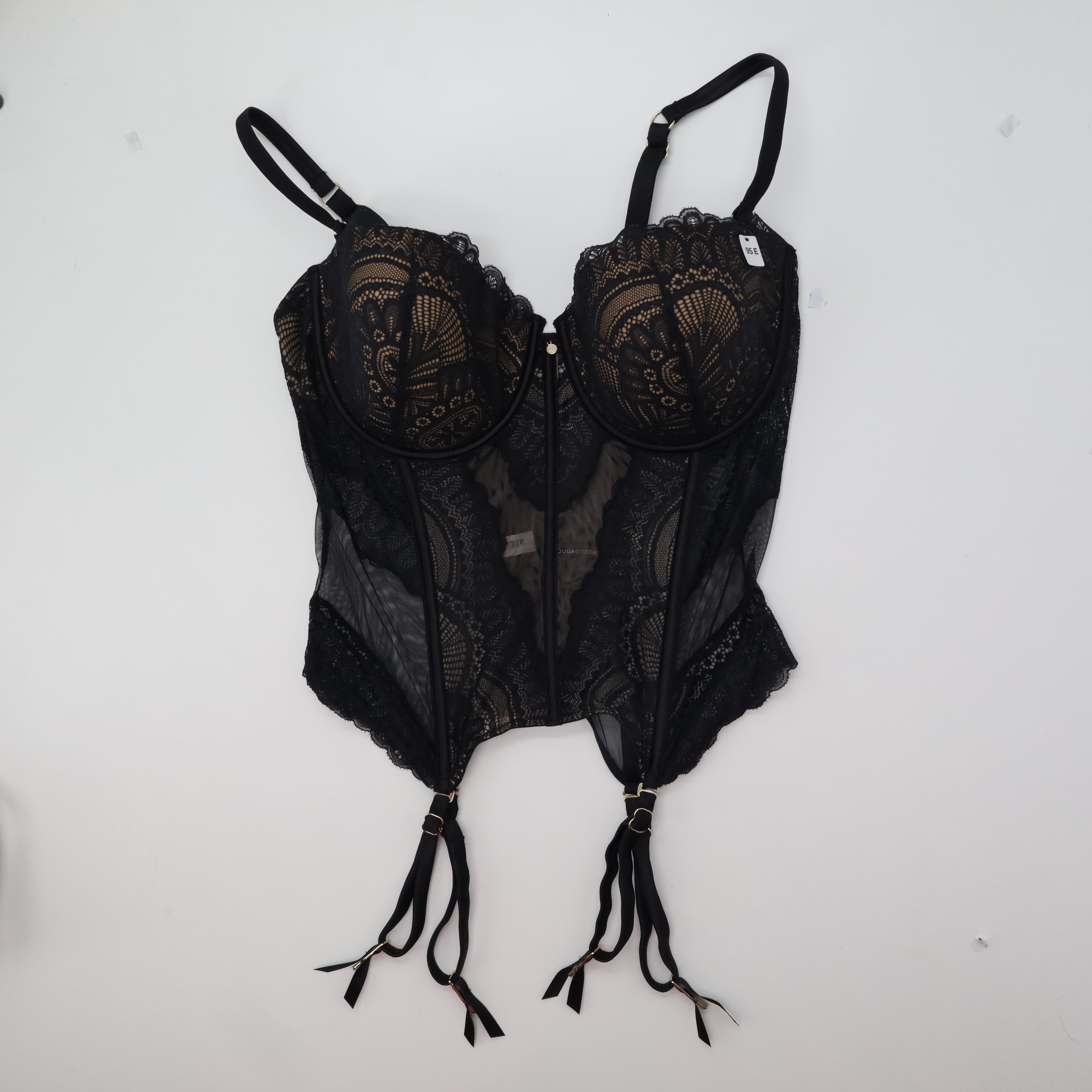 Guêpière RougeGorge Noir