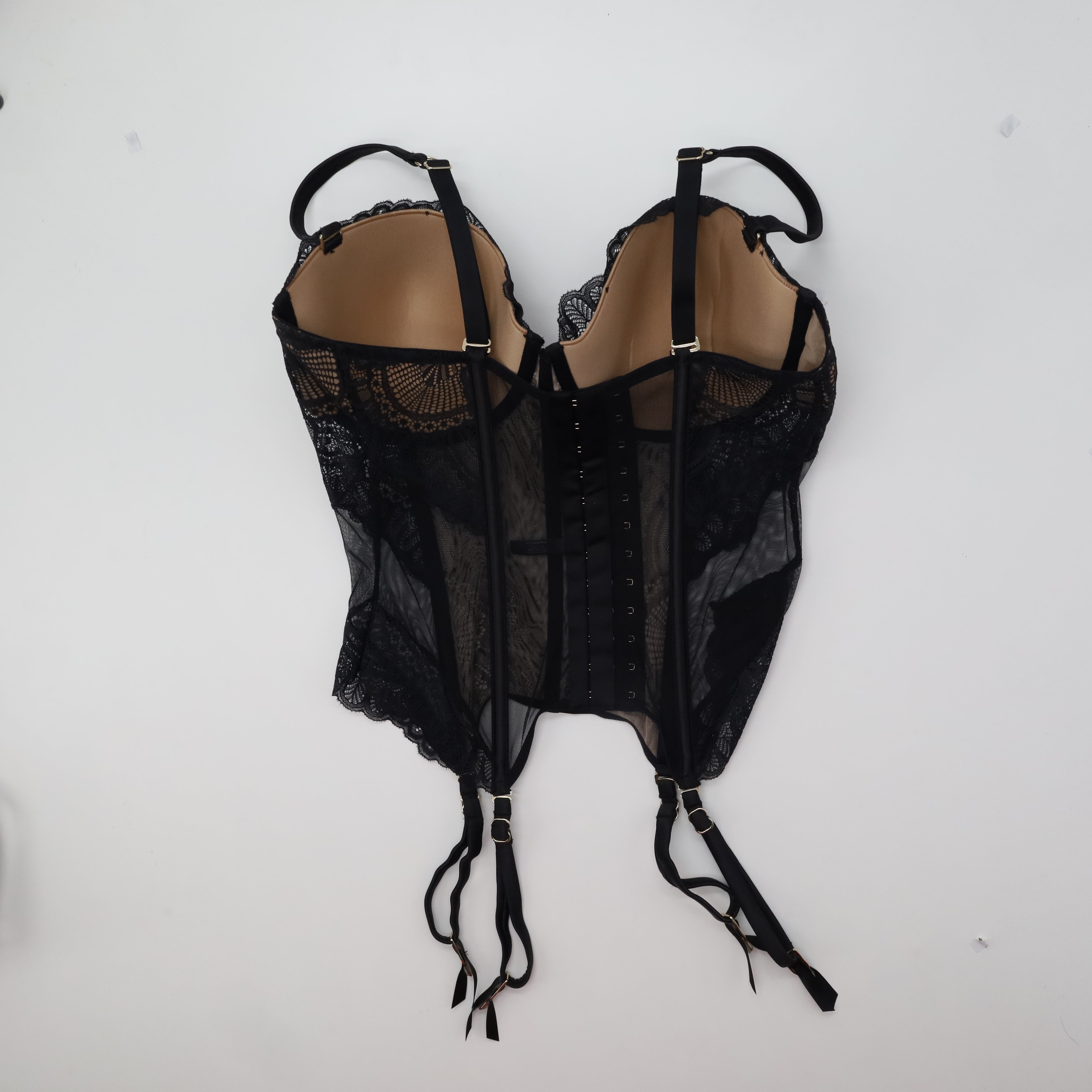 Guêpière RougeGorge Noir