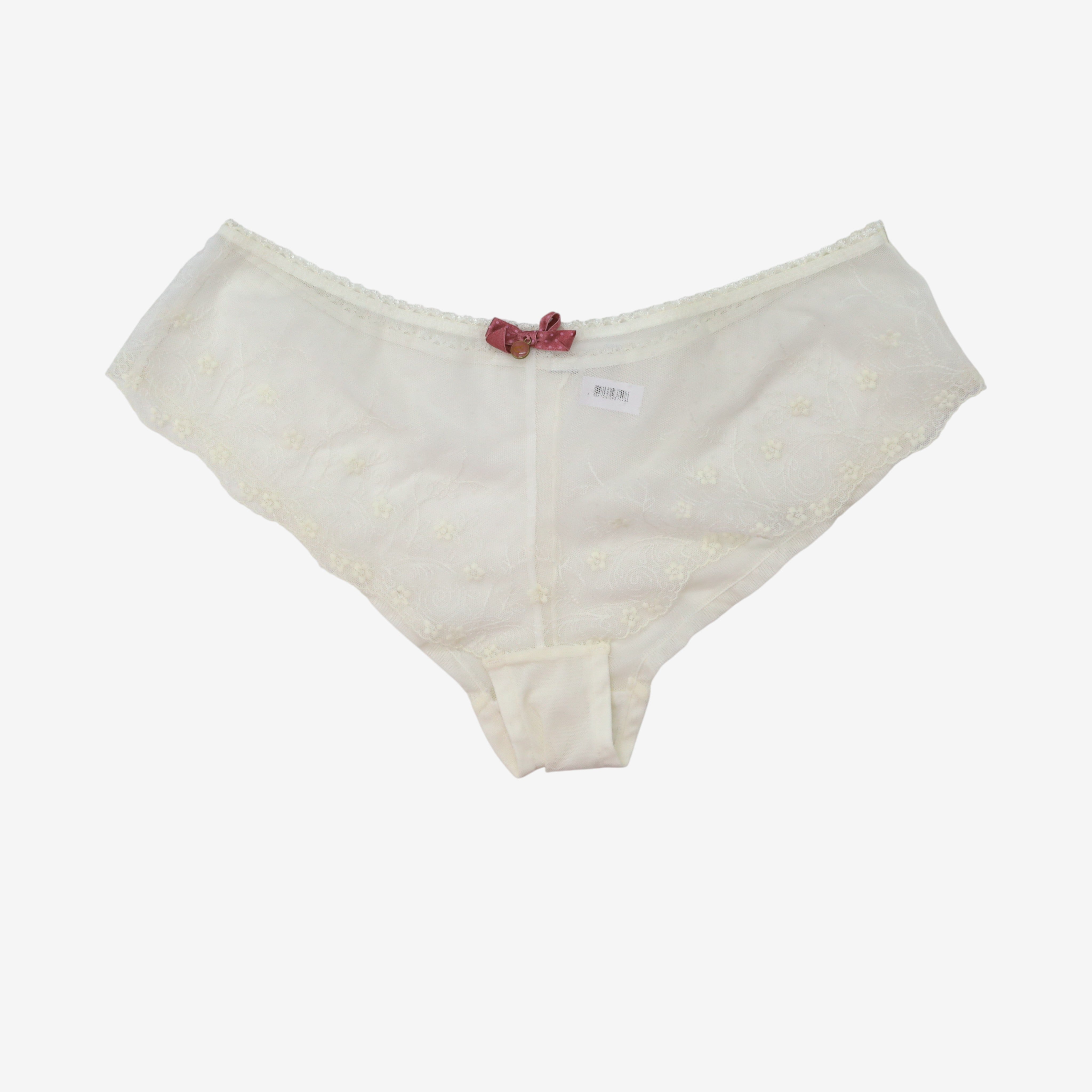 Culotte taille haute ETAM Blanc