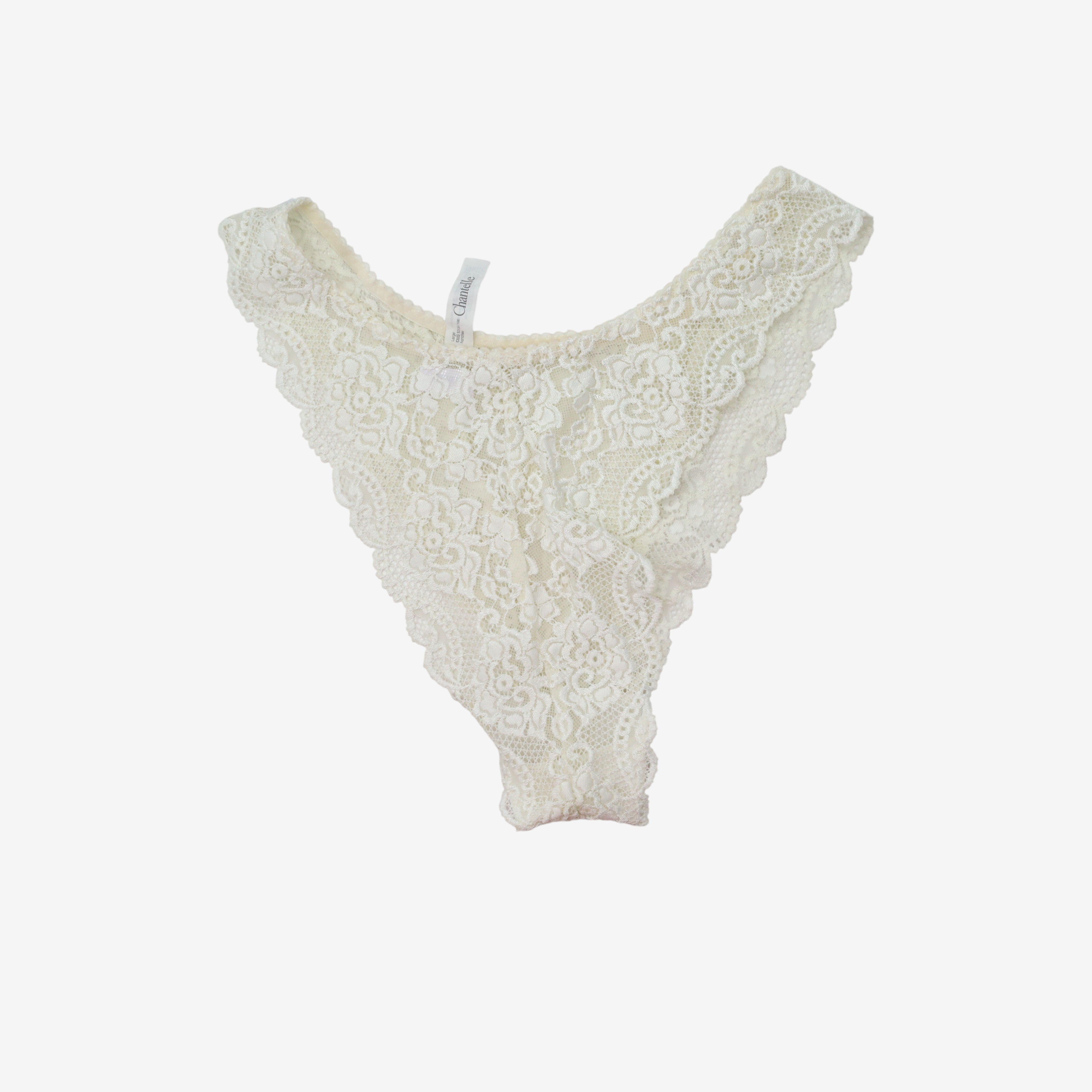 Tanga Chantelle Blanc