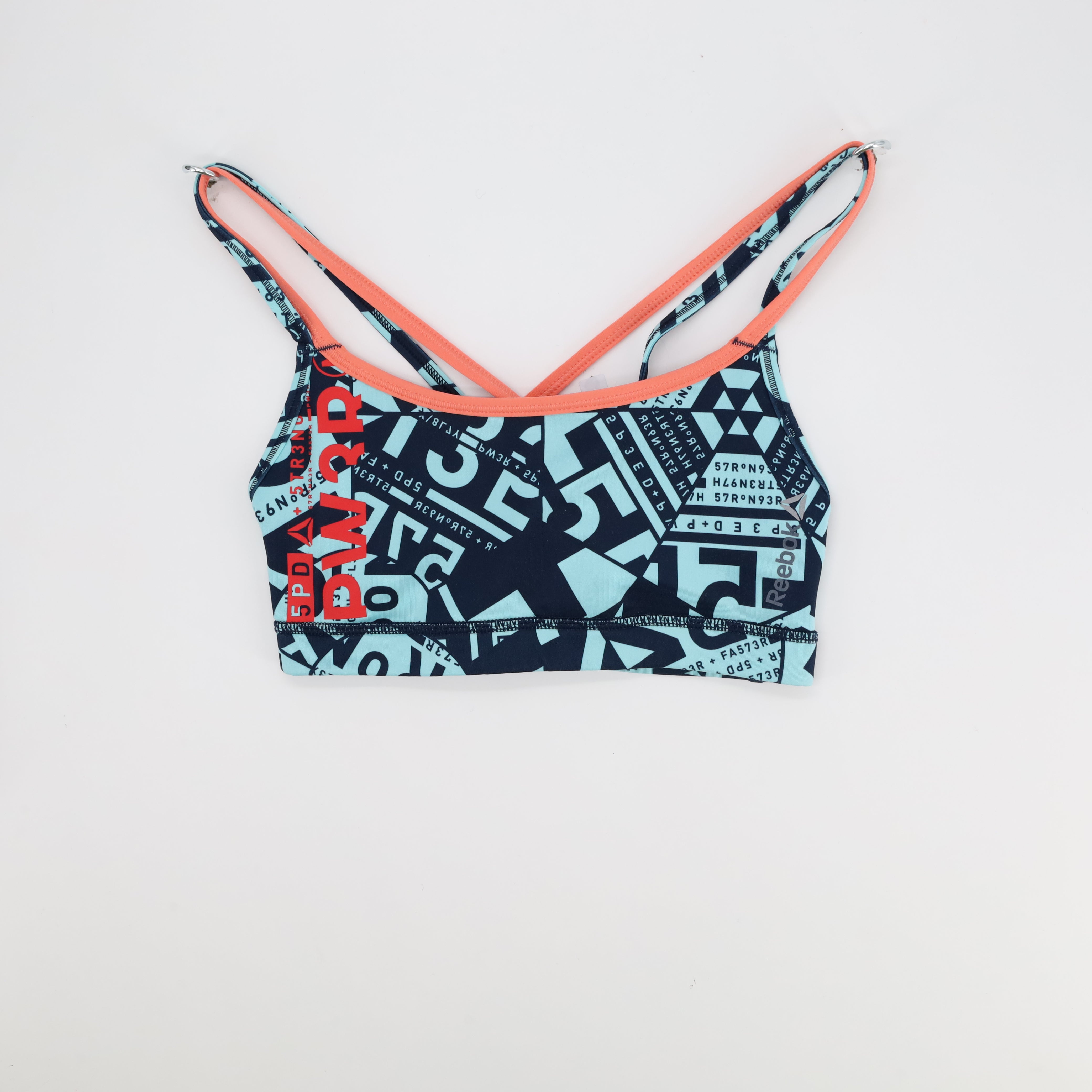 Brassière Reebok Bleu