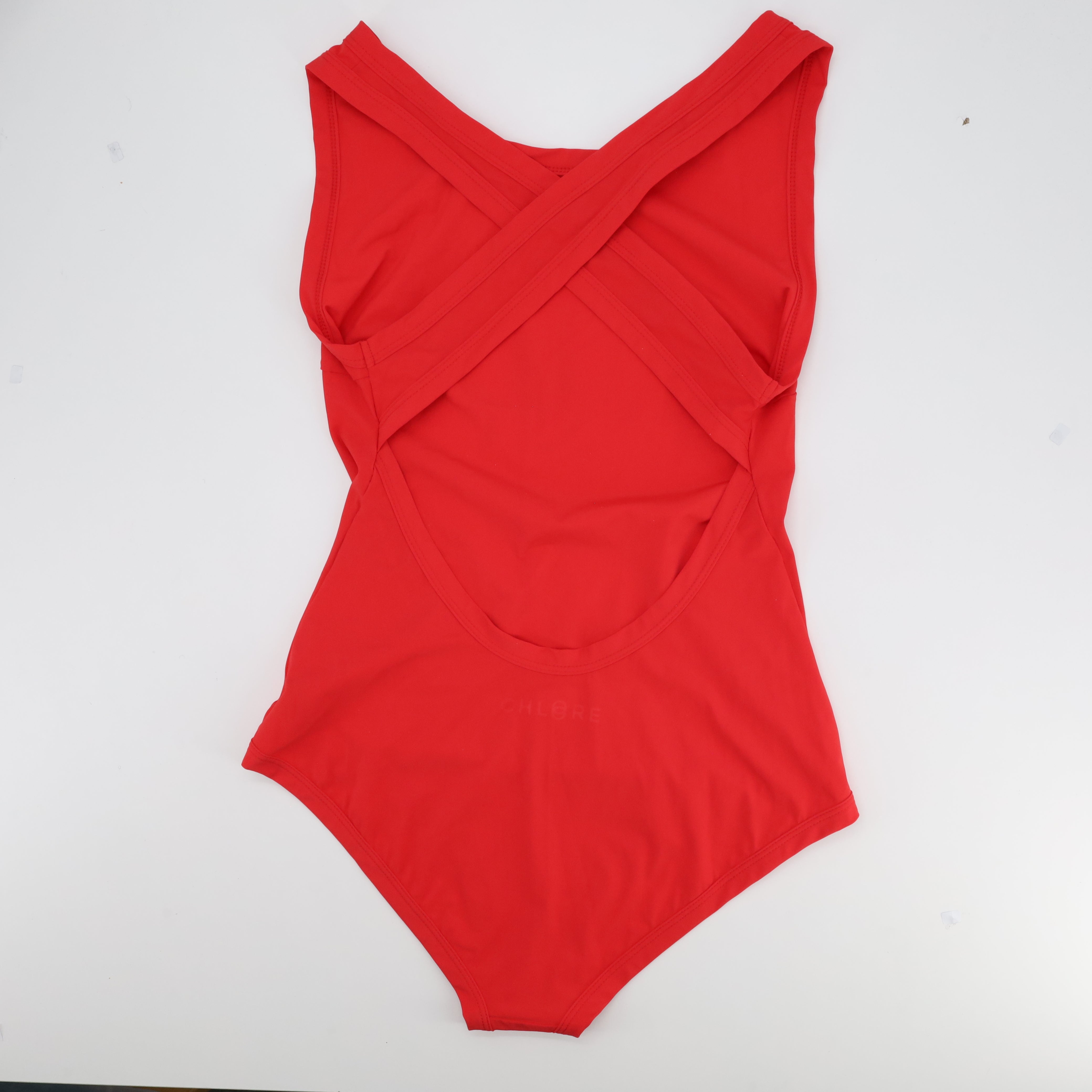 Maillot 1 pièce Chlore Rouge