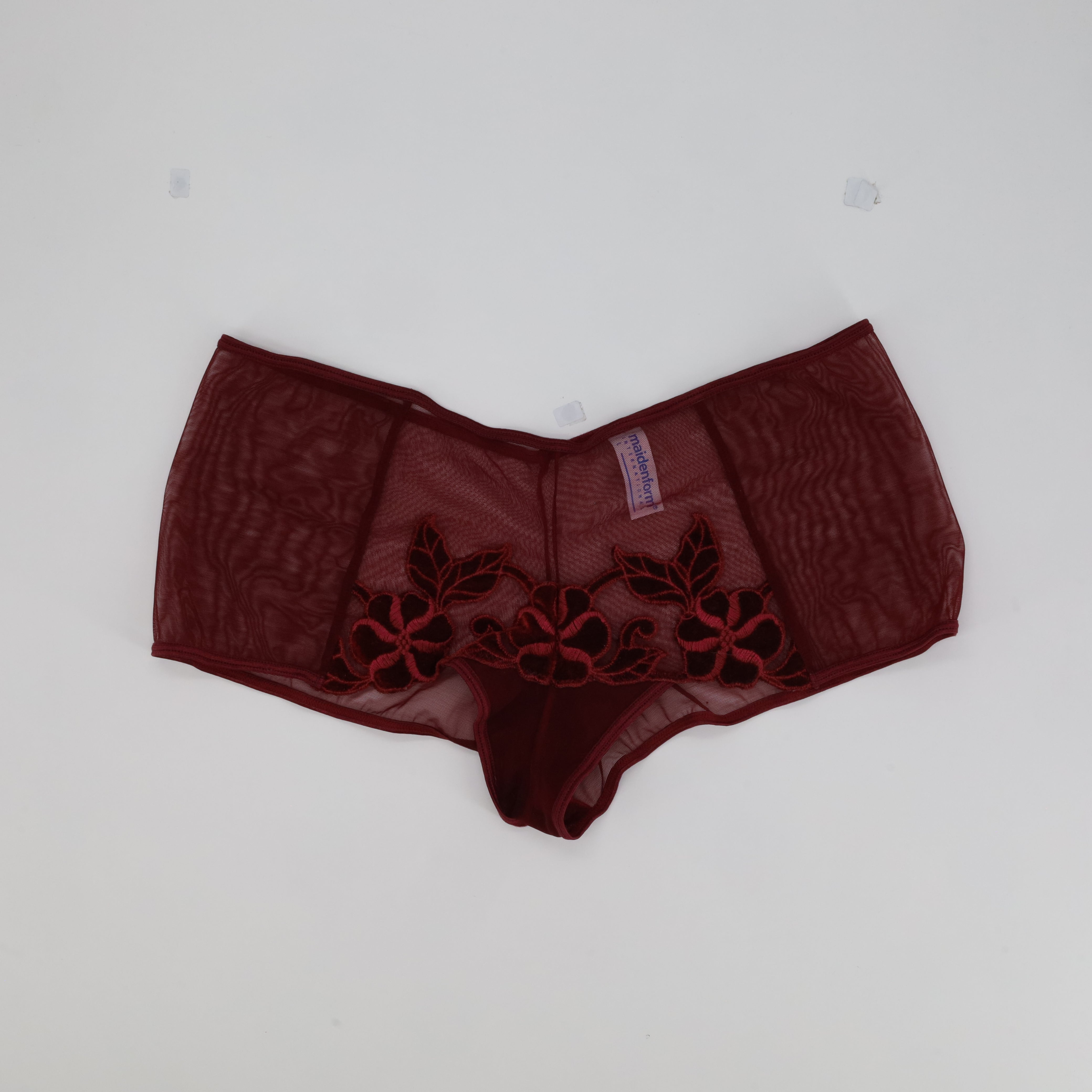 Culotte taille haute MAIDENFORM Rouge