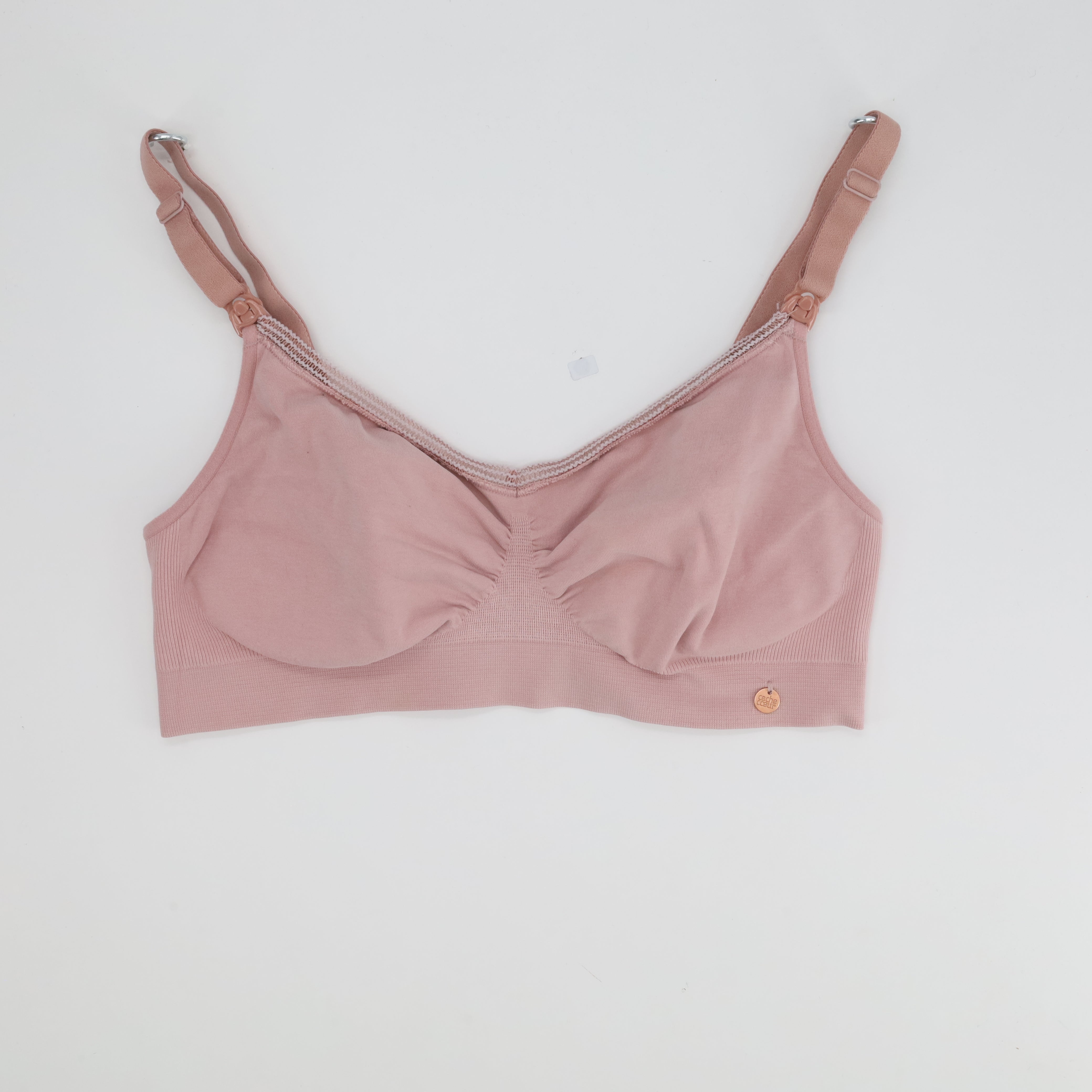 Soutien-gorge d'allaitement Cache Coeur Rose