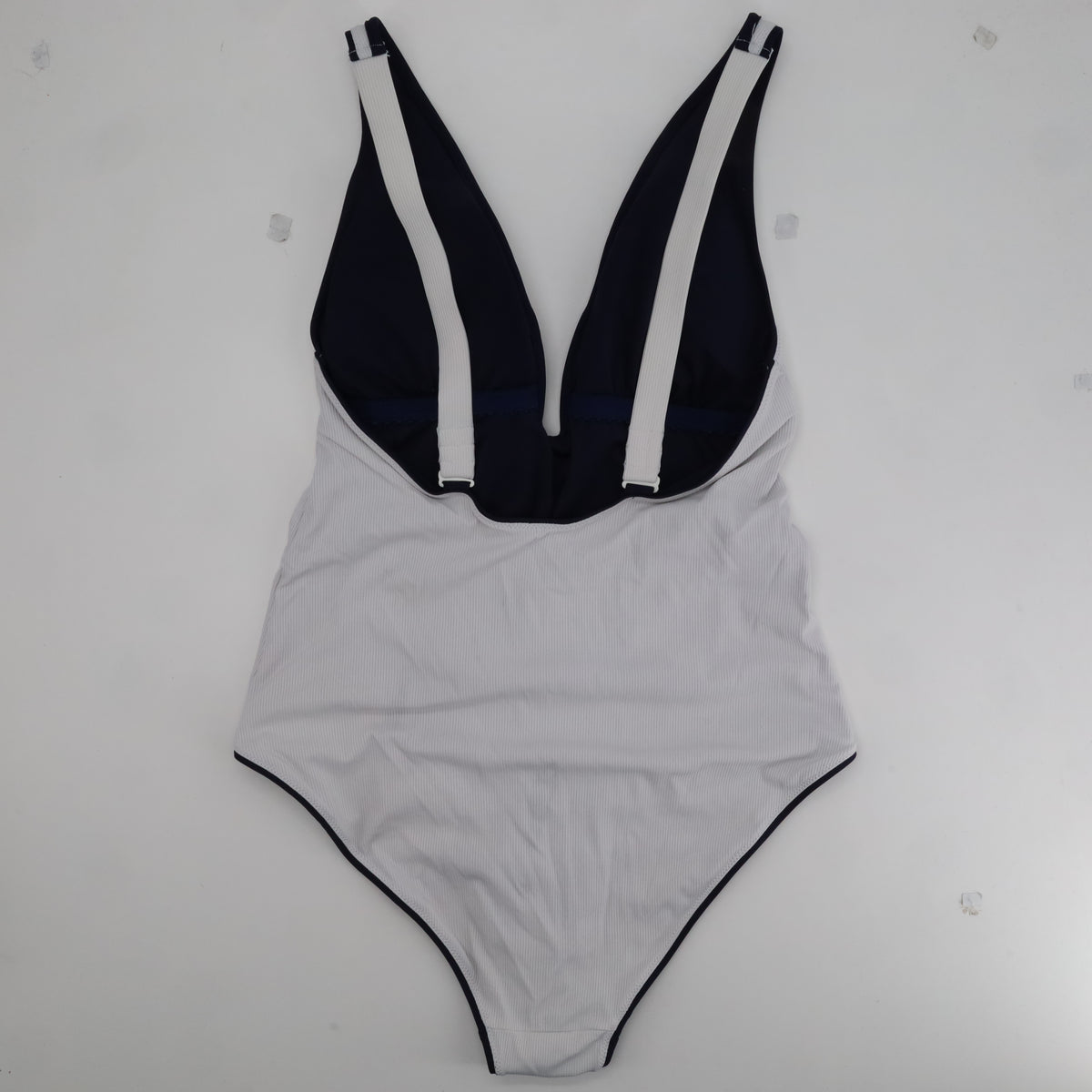 Maillot 1 pièce RougeGorge Blanc