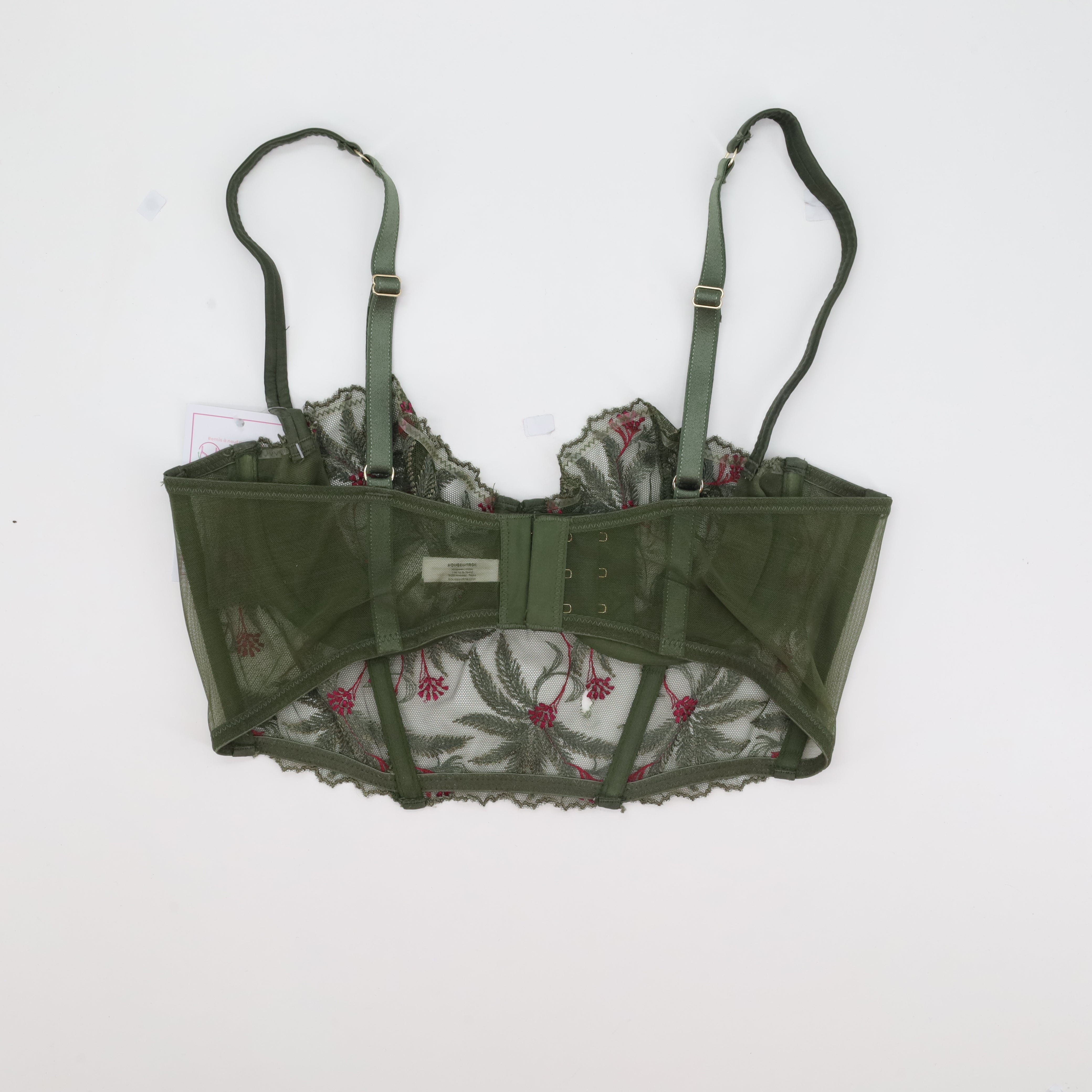 Corset RougeGorge Vert