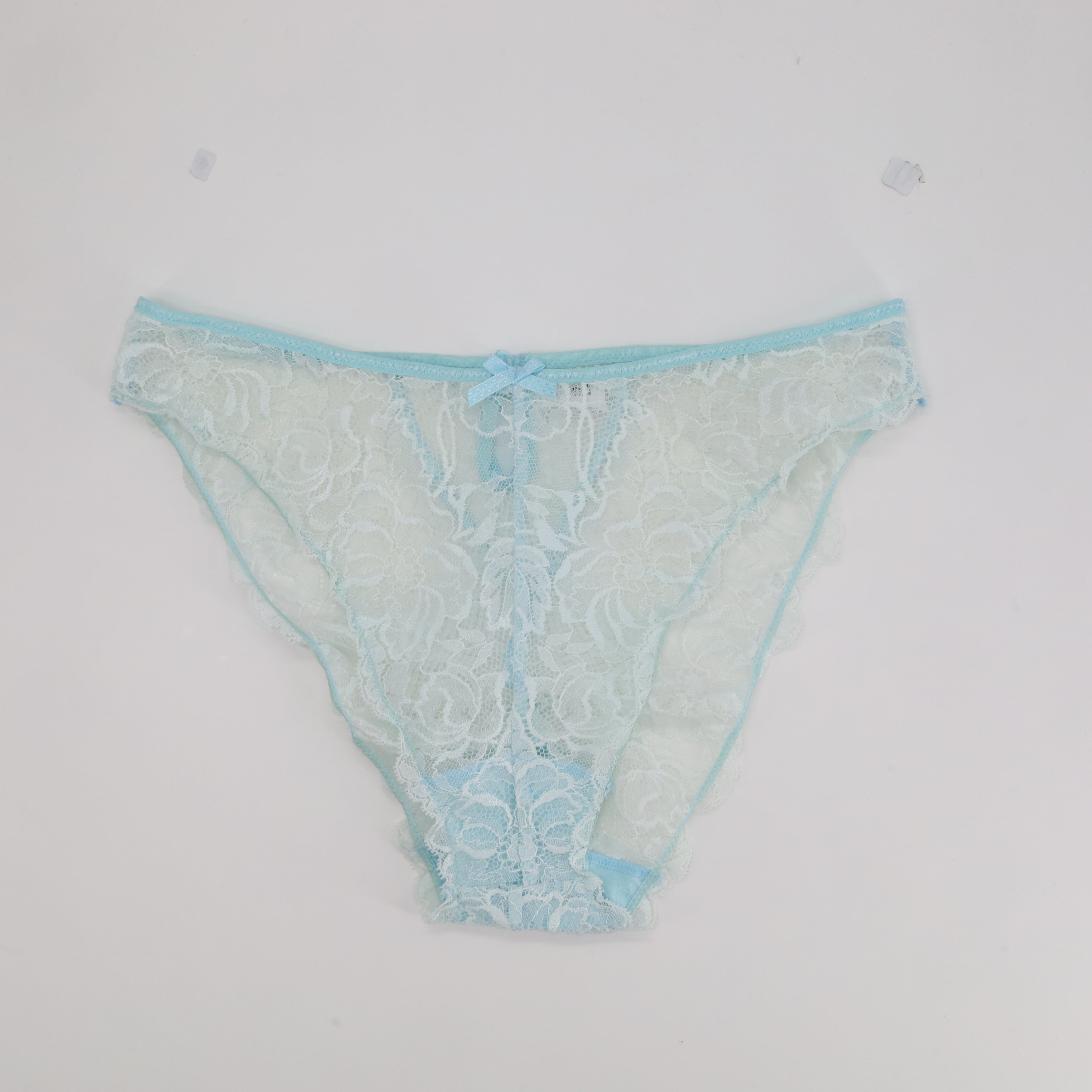 Culotte taille haute Bleu