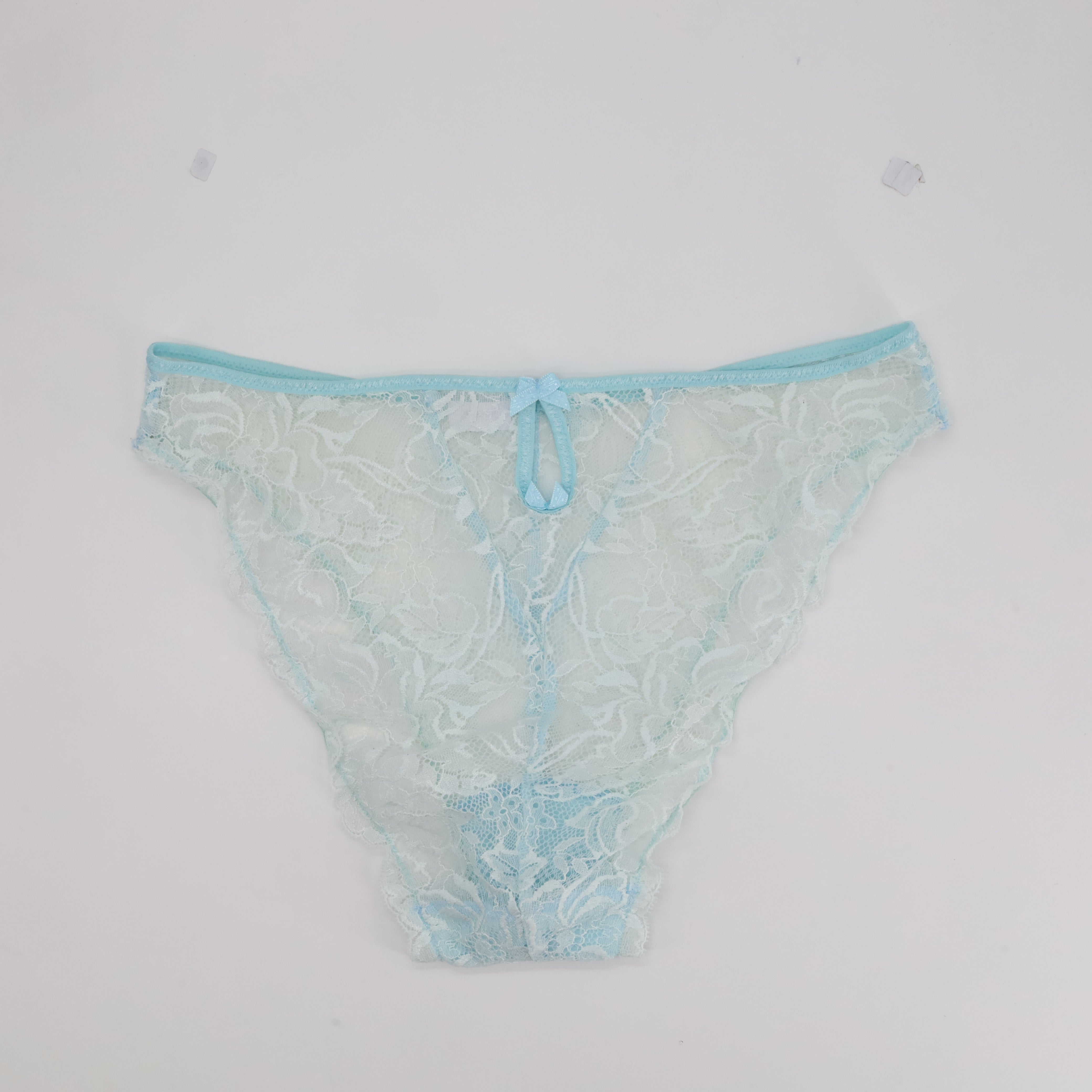 Culotte taille haute Bleu