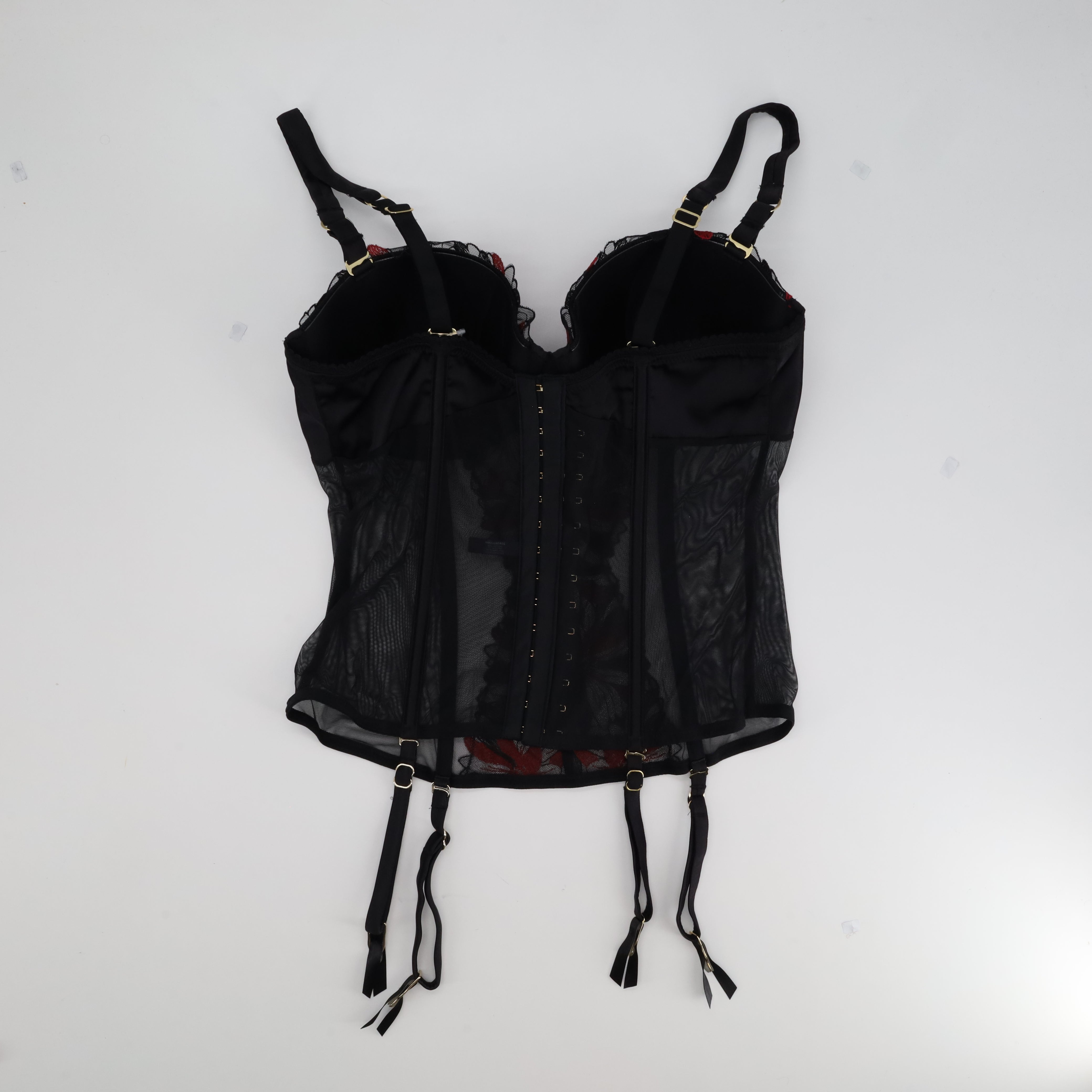 Guêpière RougeGorge Noir