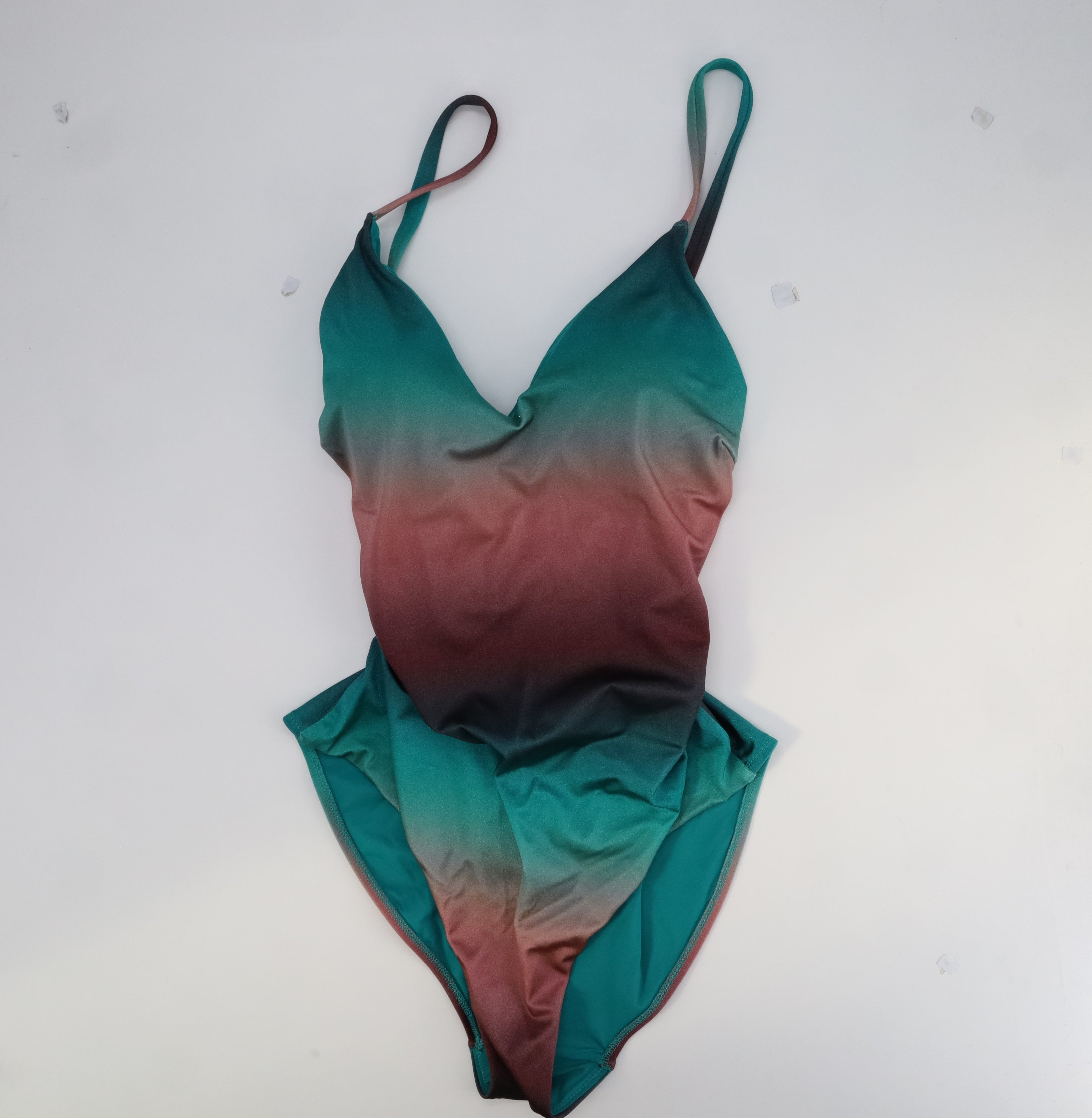 Maillot 1 pièce RougeGorge Vert