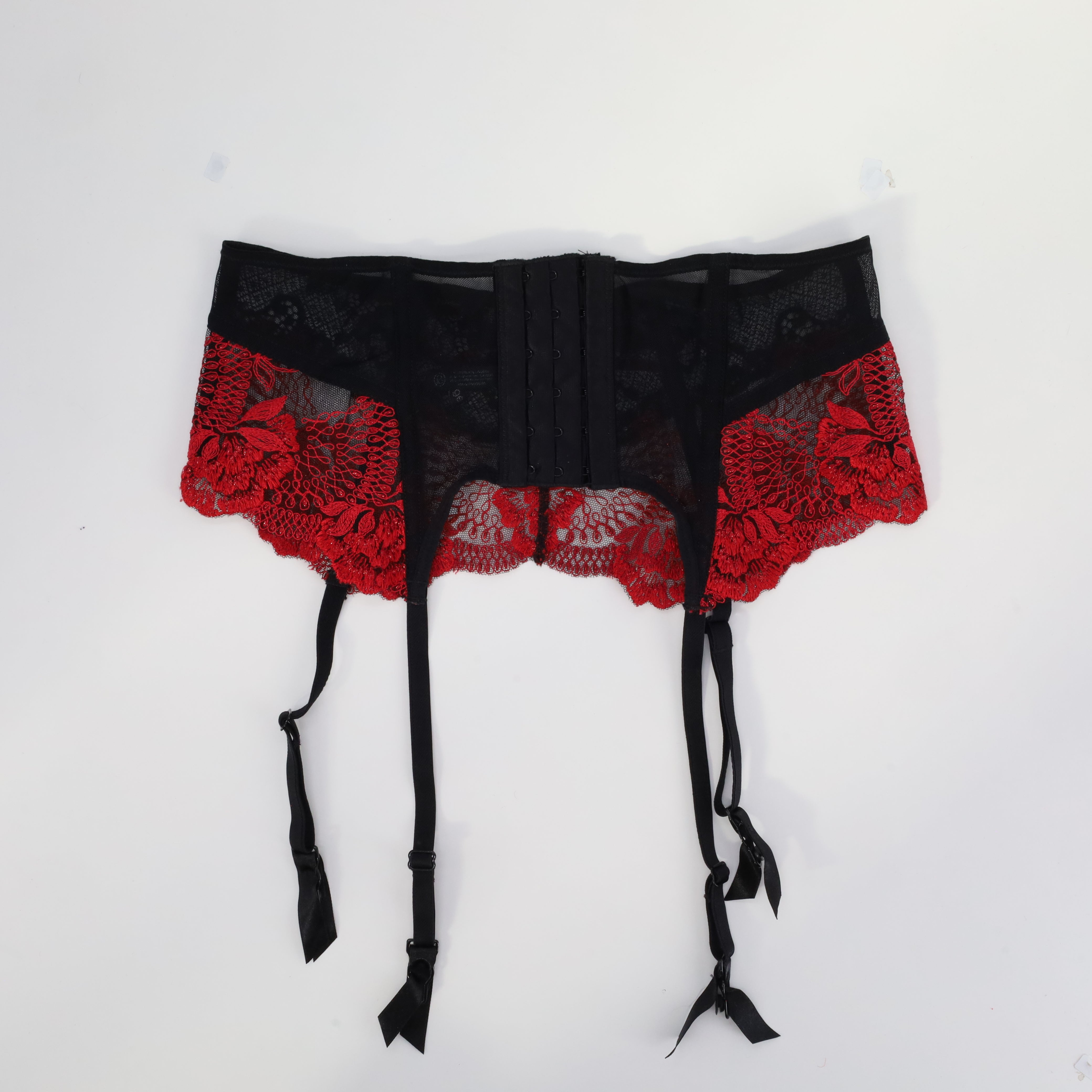 Porte-jarretelles RougeGorge Noir