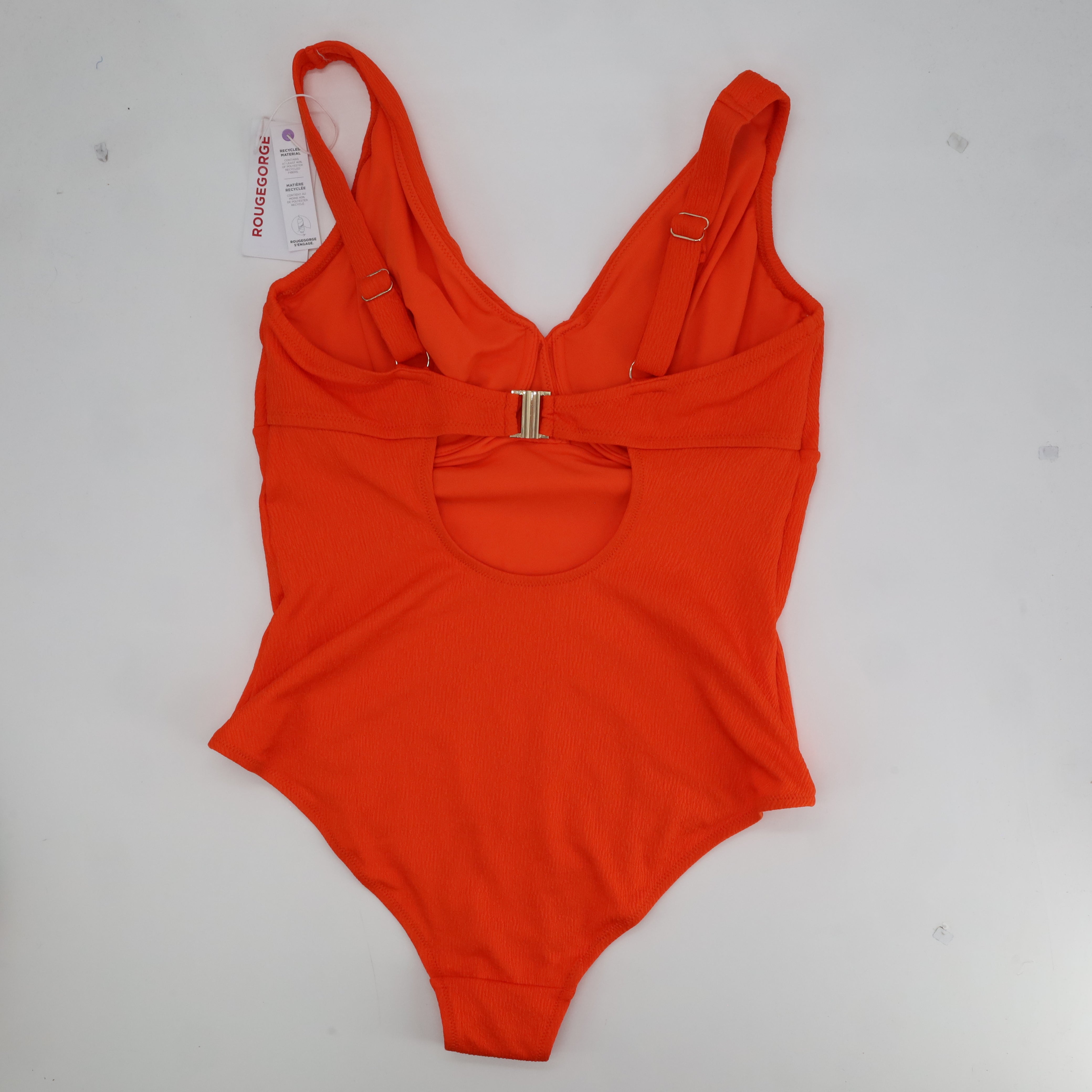 Maillot 1 pièce RougeGorge Orange