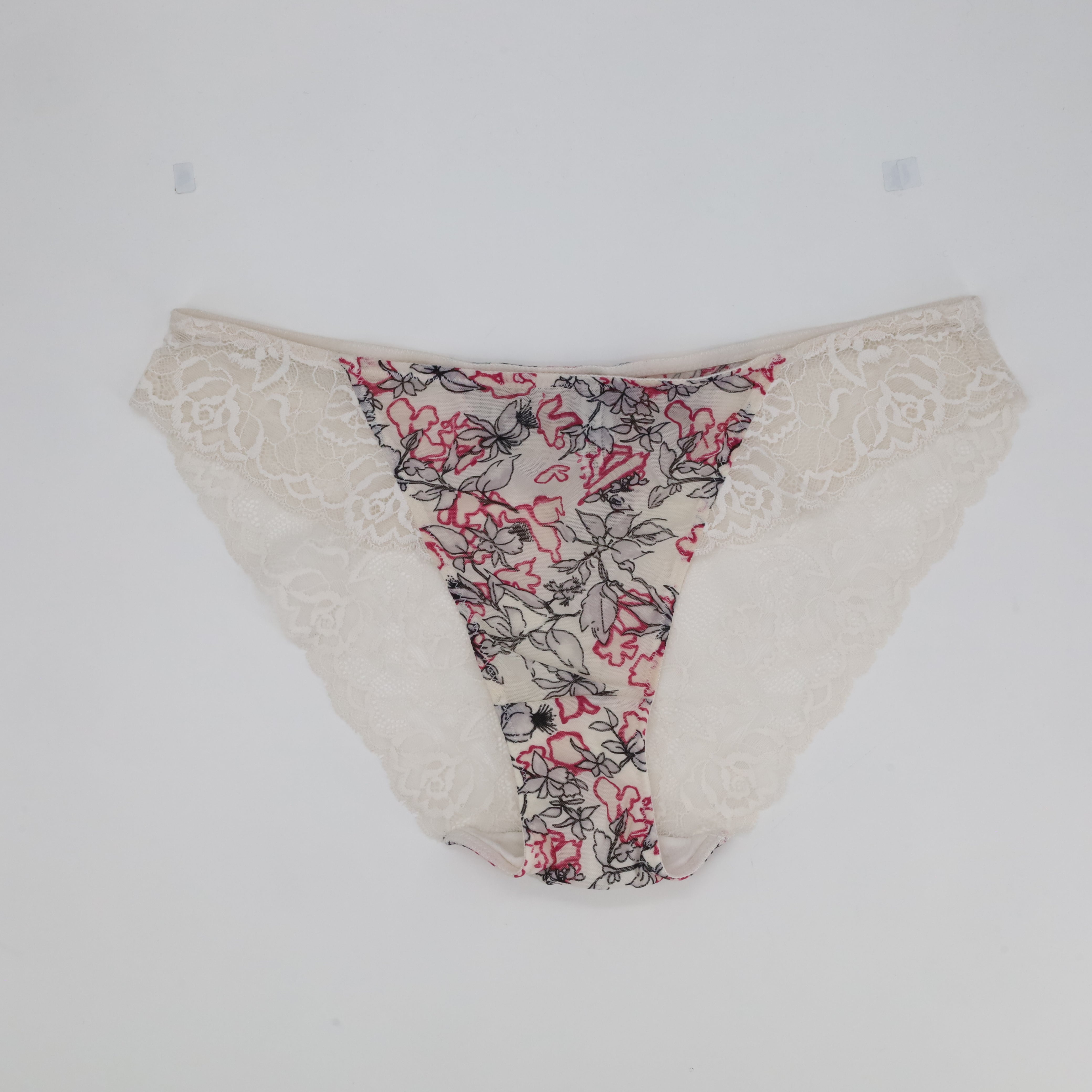 Culotte RougeGorge Blanc