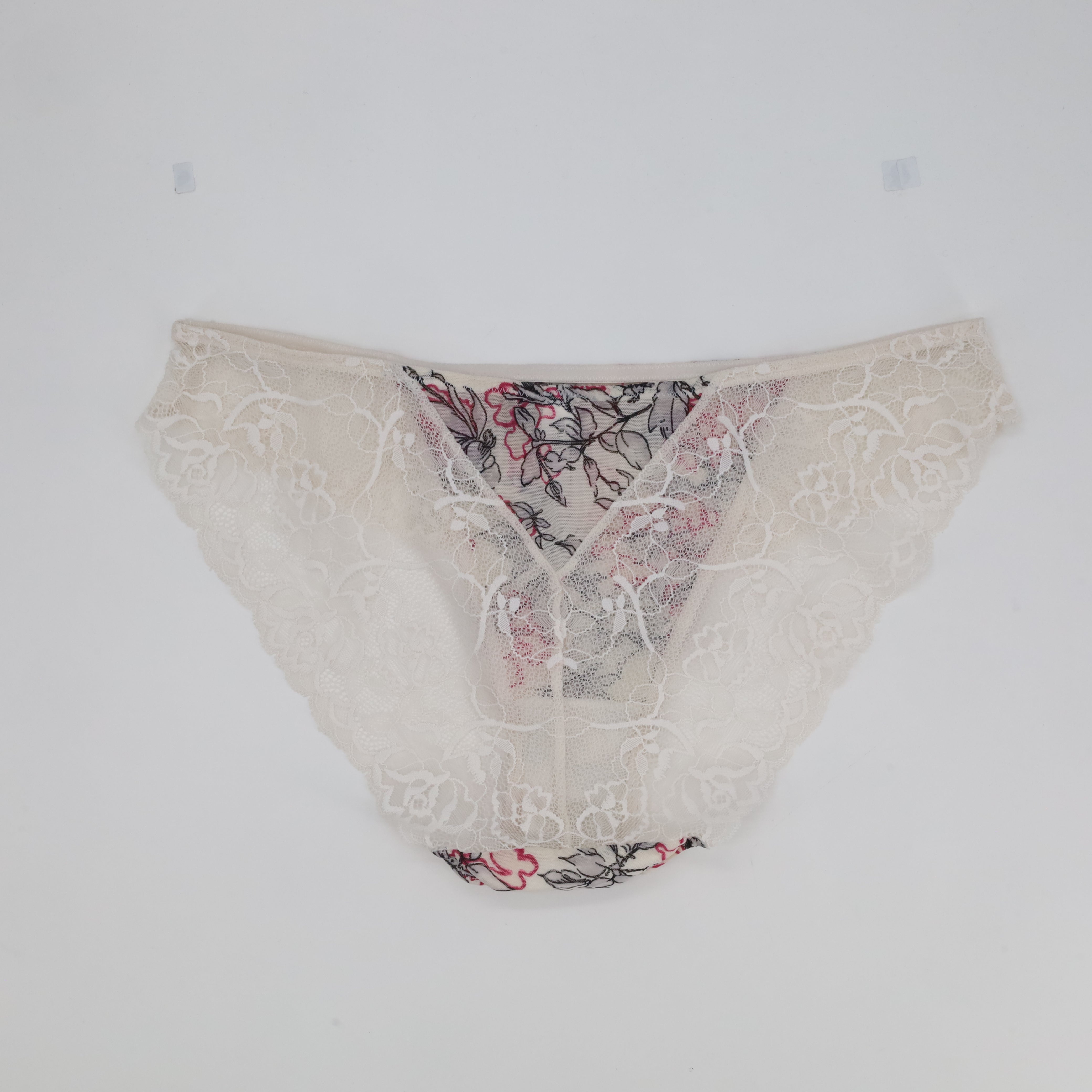 Culotte RougeGorge Blanc