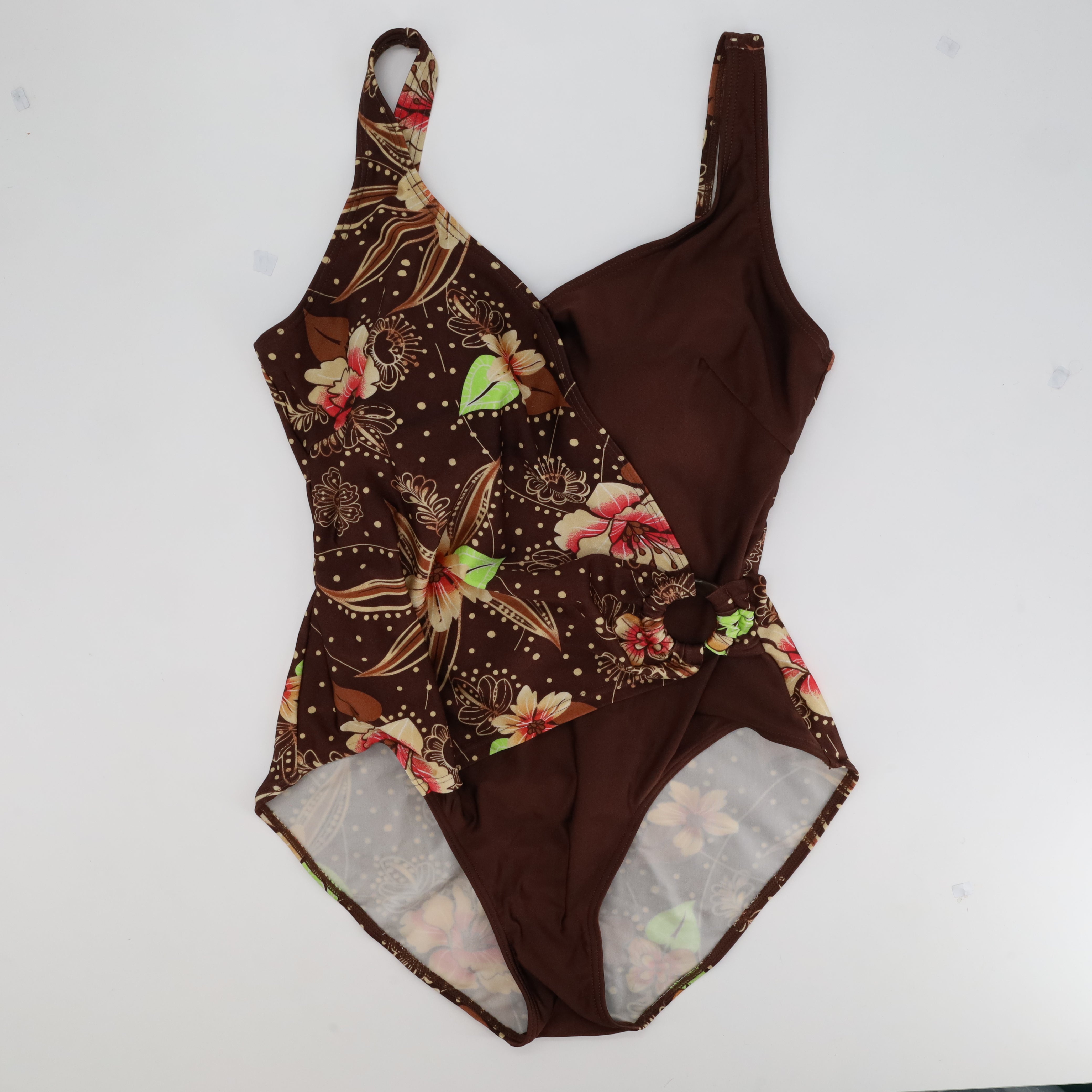 Maillot 1 pièce Marron