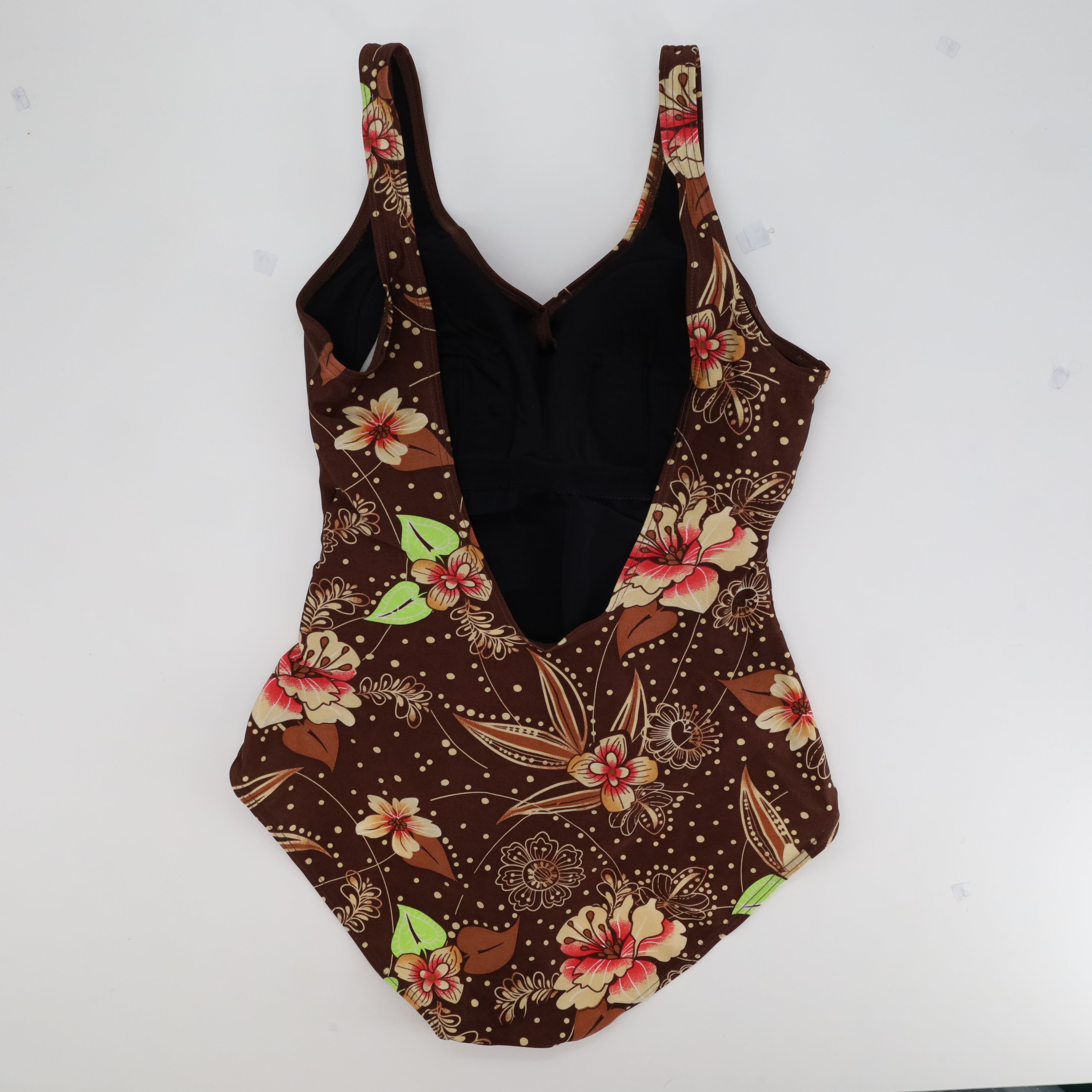 Maillot 1 pièce Marron