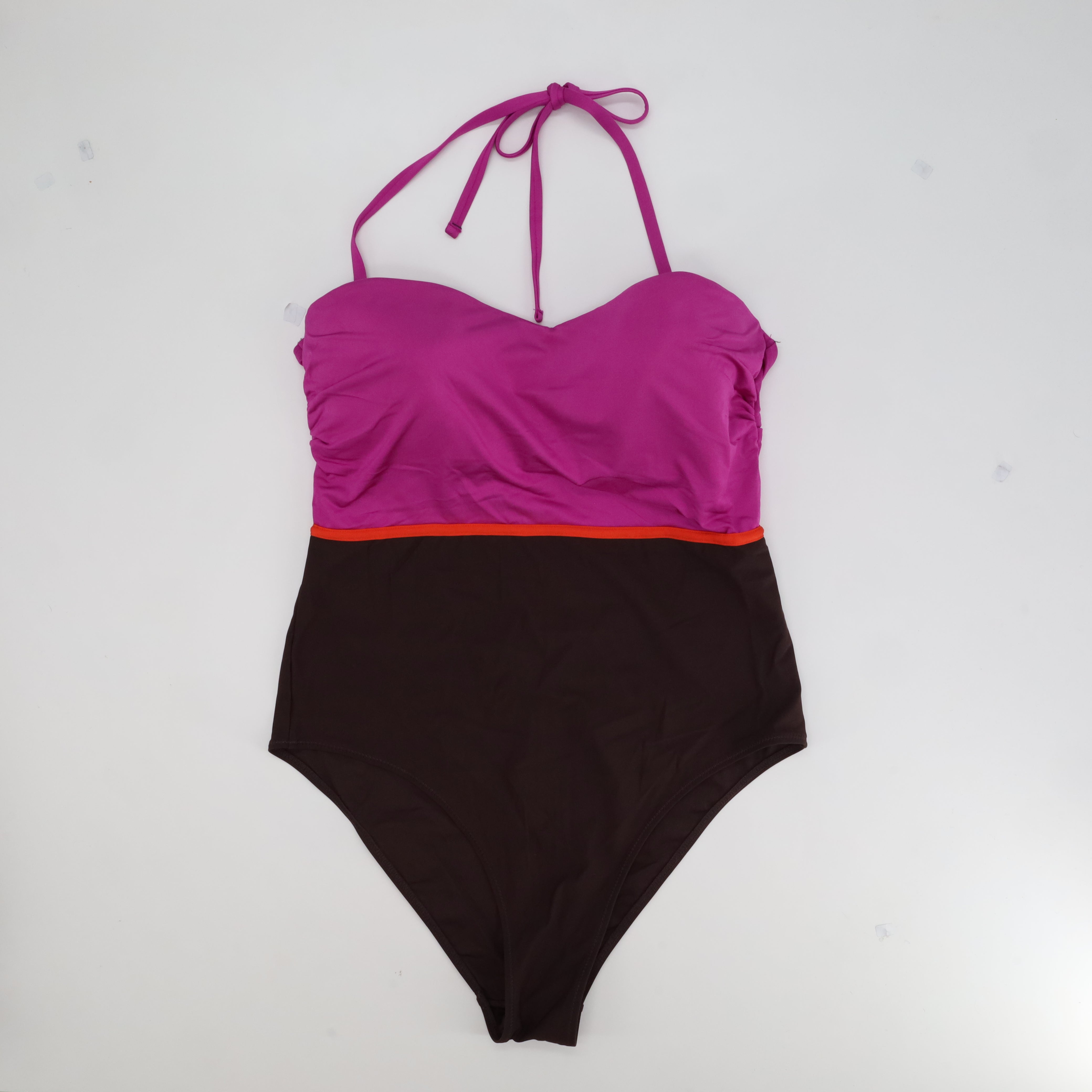 Maillot 1 pièce Darjeeling Marron