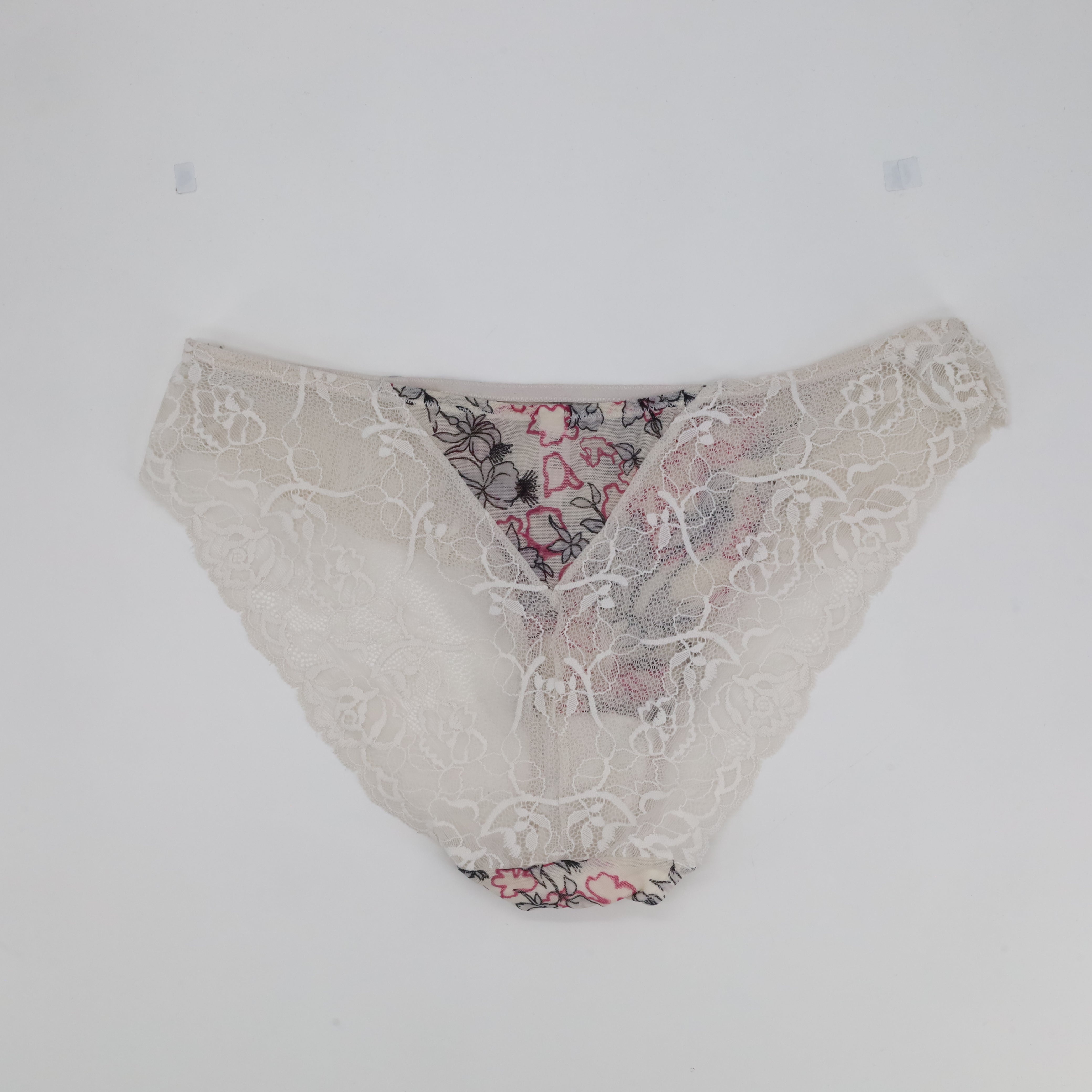 Culotte RougeGorge Blanc