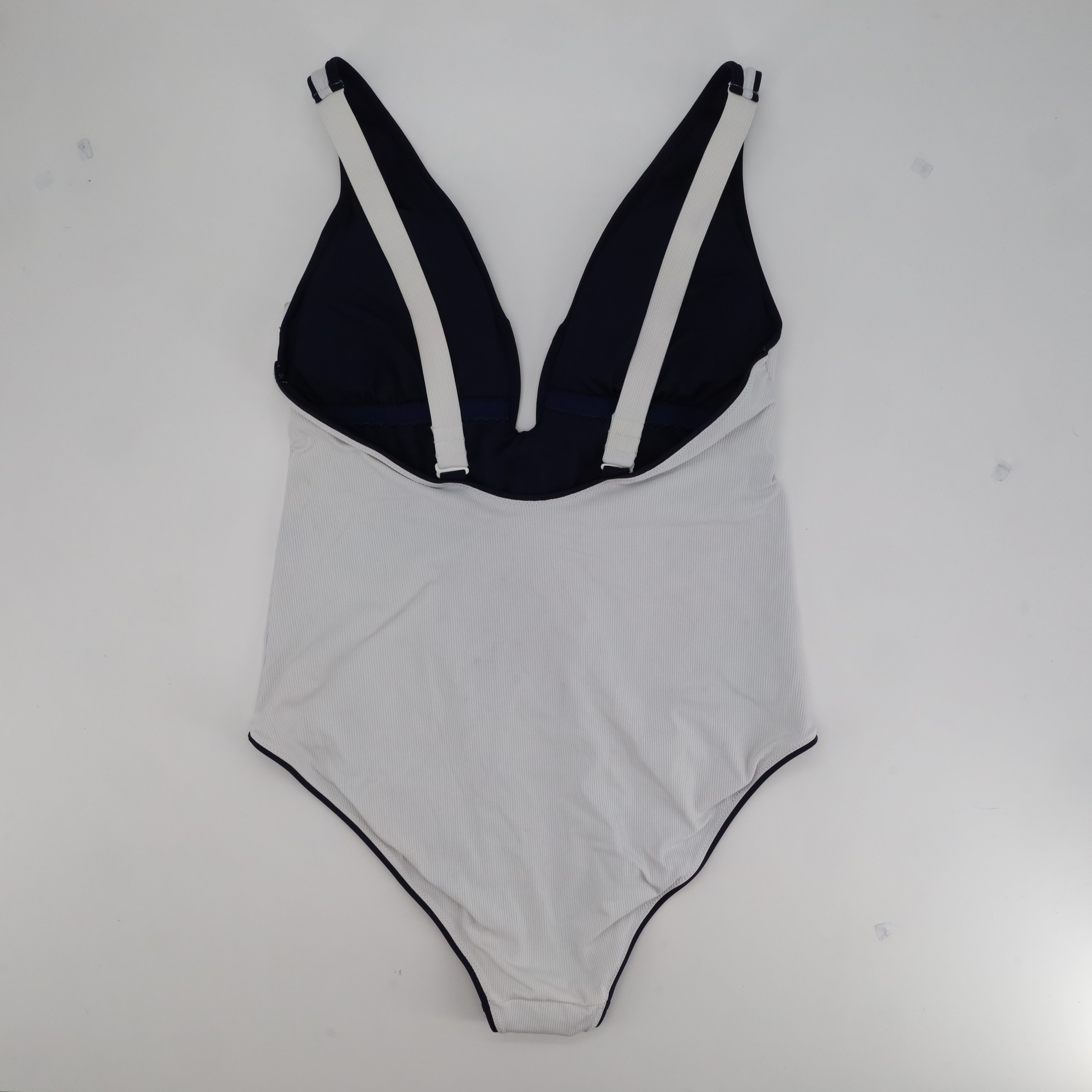 Maillot 1 pièce RougeGorge Blanc