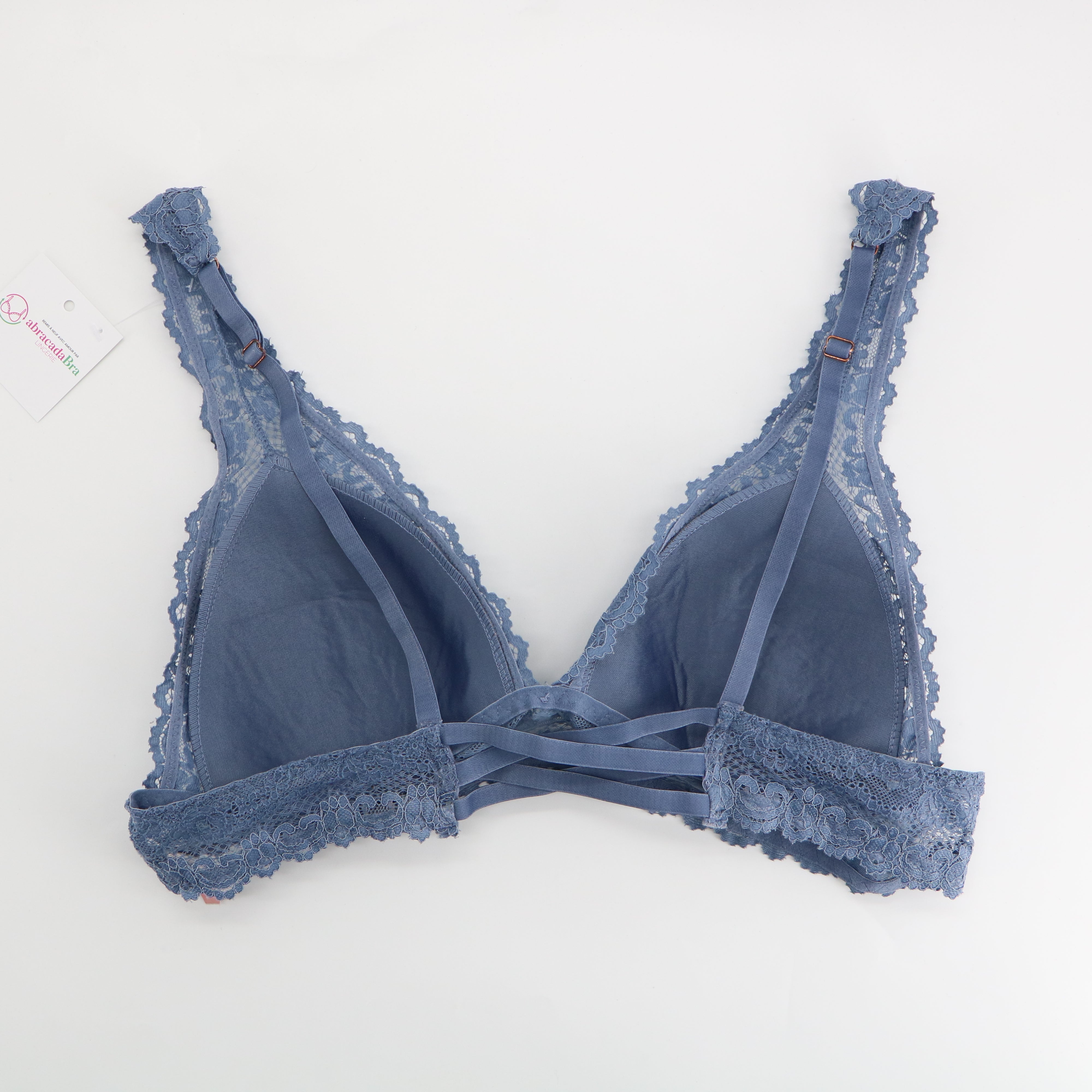 Soutien-gorge Rose + Vine Bleu