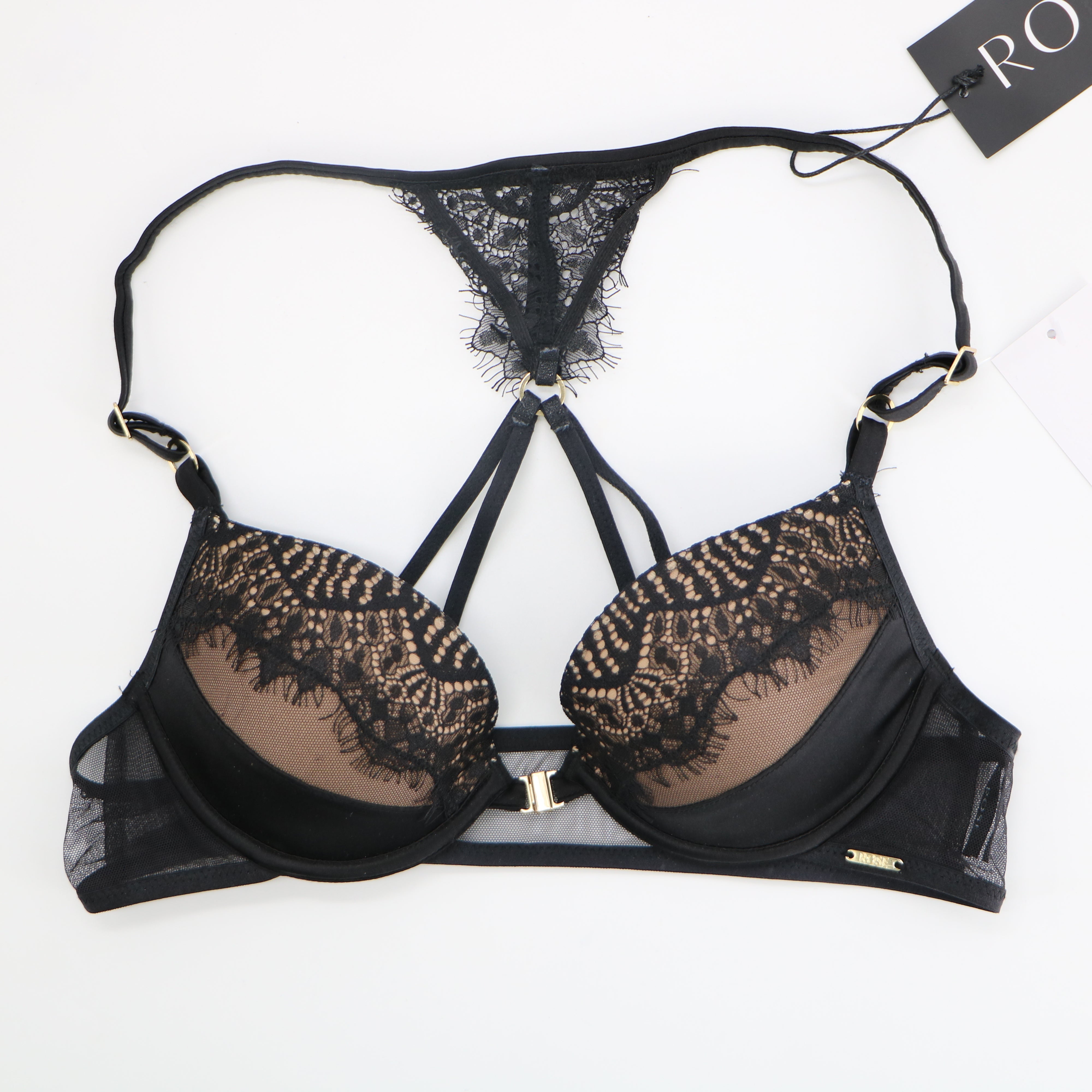 Soutien-gorge Rose Noir