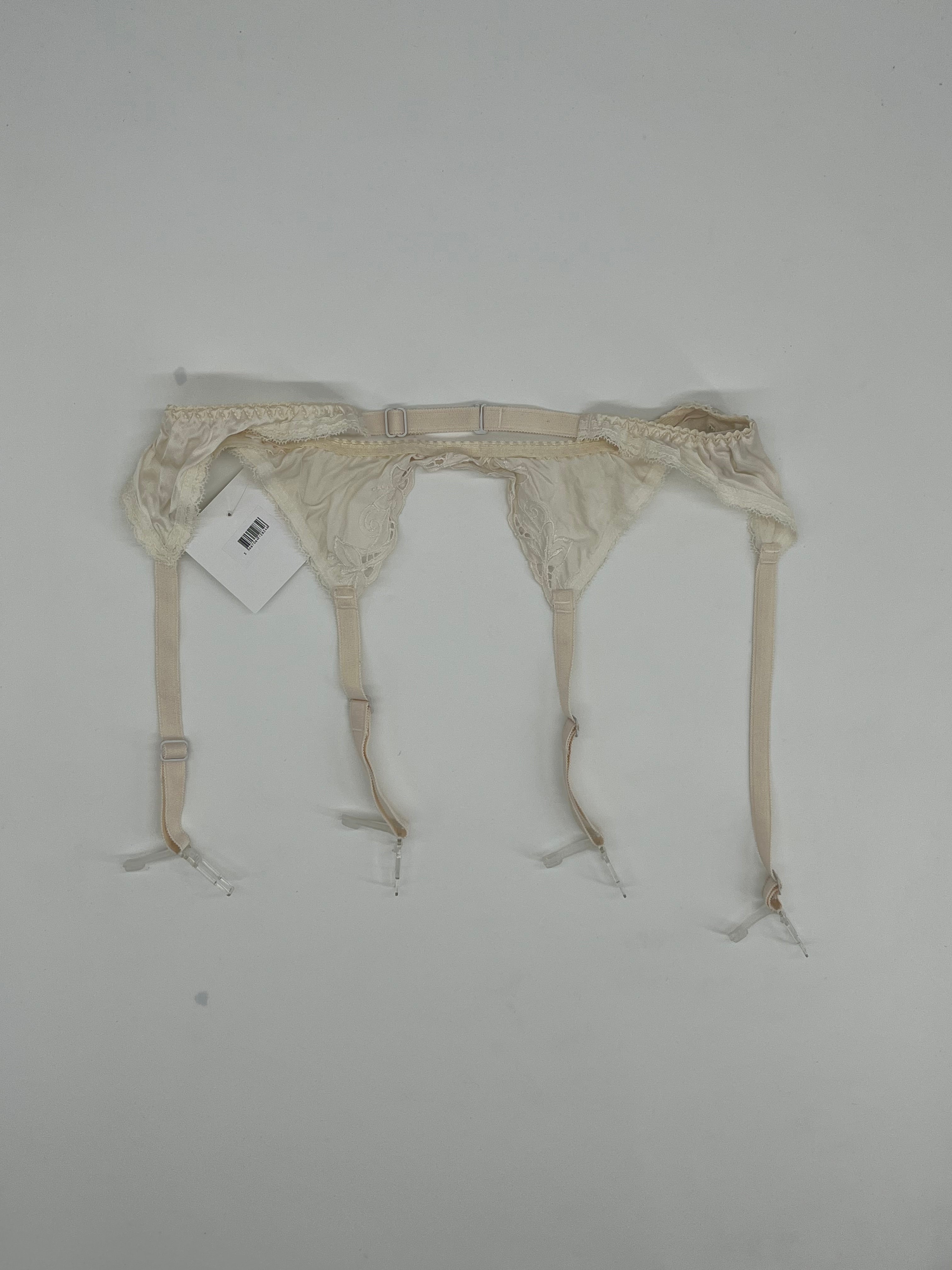 Porte-jarretelles Opale Blanc