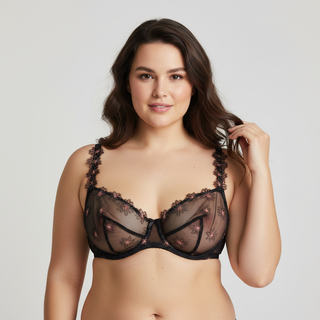 Soutien-gorge Darjeeling Noir