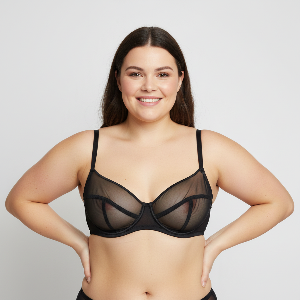 Soutien-gorge Maison Close Noir