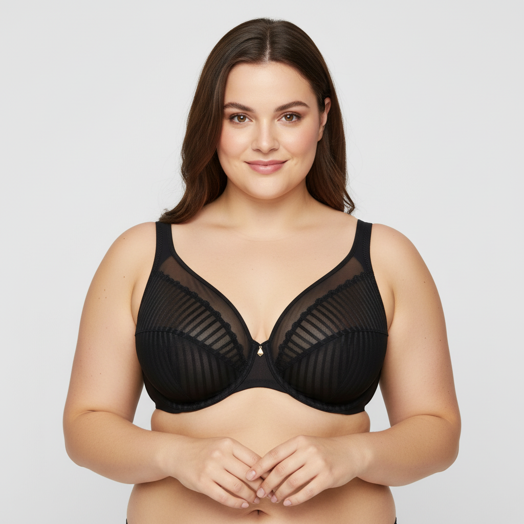 Soutien-gorge Rose Noir