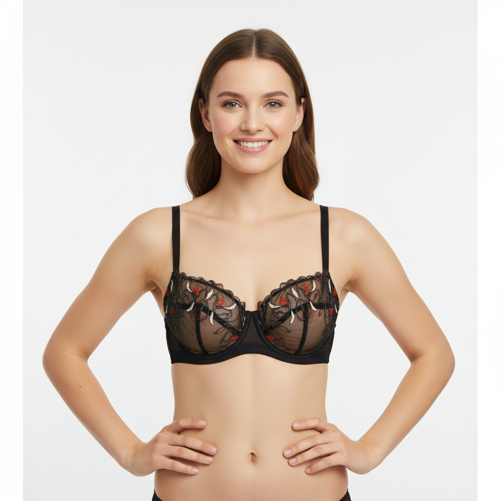 Soutien-gorge Darjeeling Noir