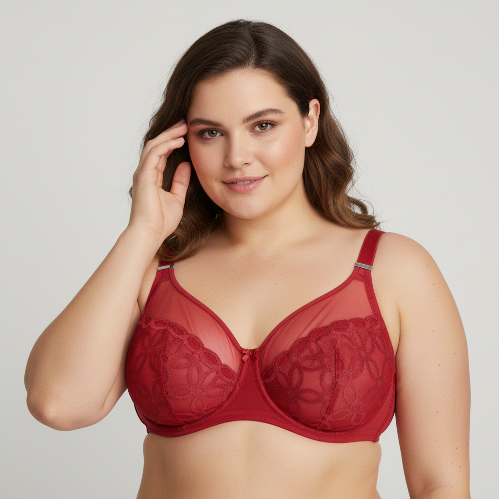 Soutien-gorge DIM Rouge