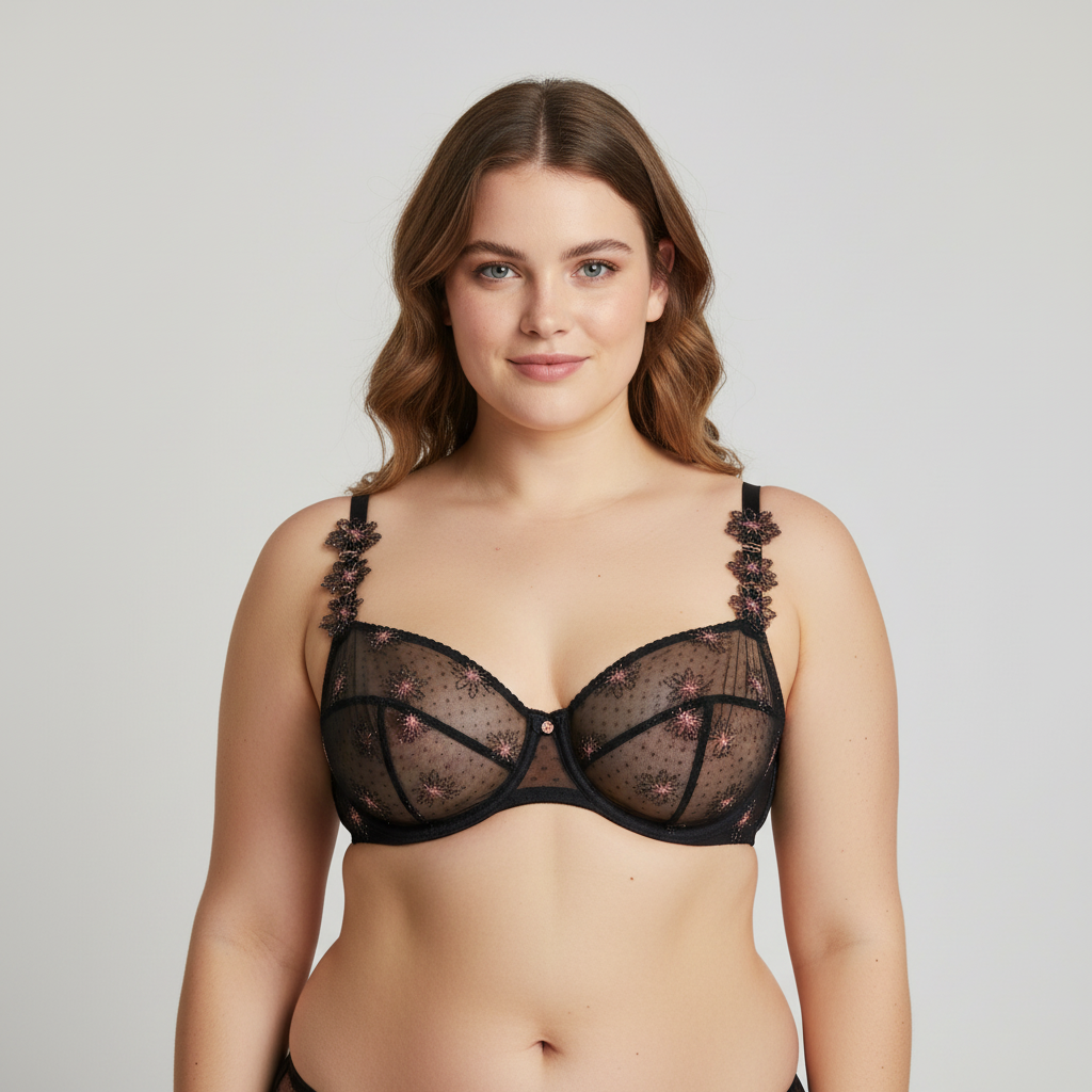 Soutien-gorge Darjeeling Noir