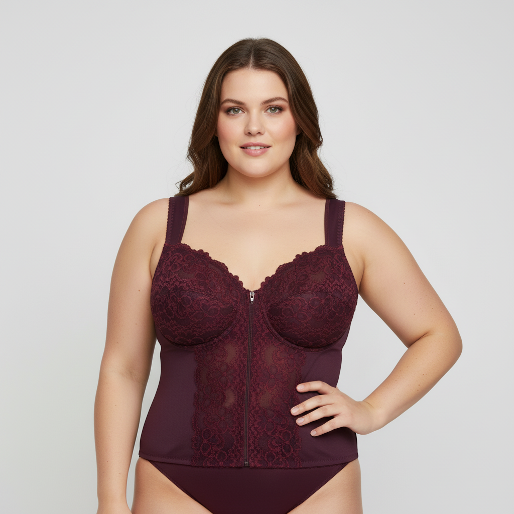 Corset Rosa Faia Violet