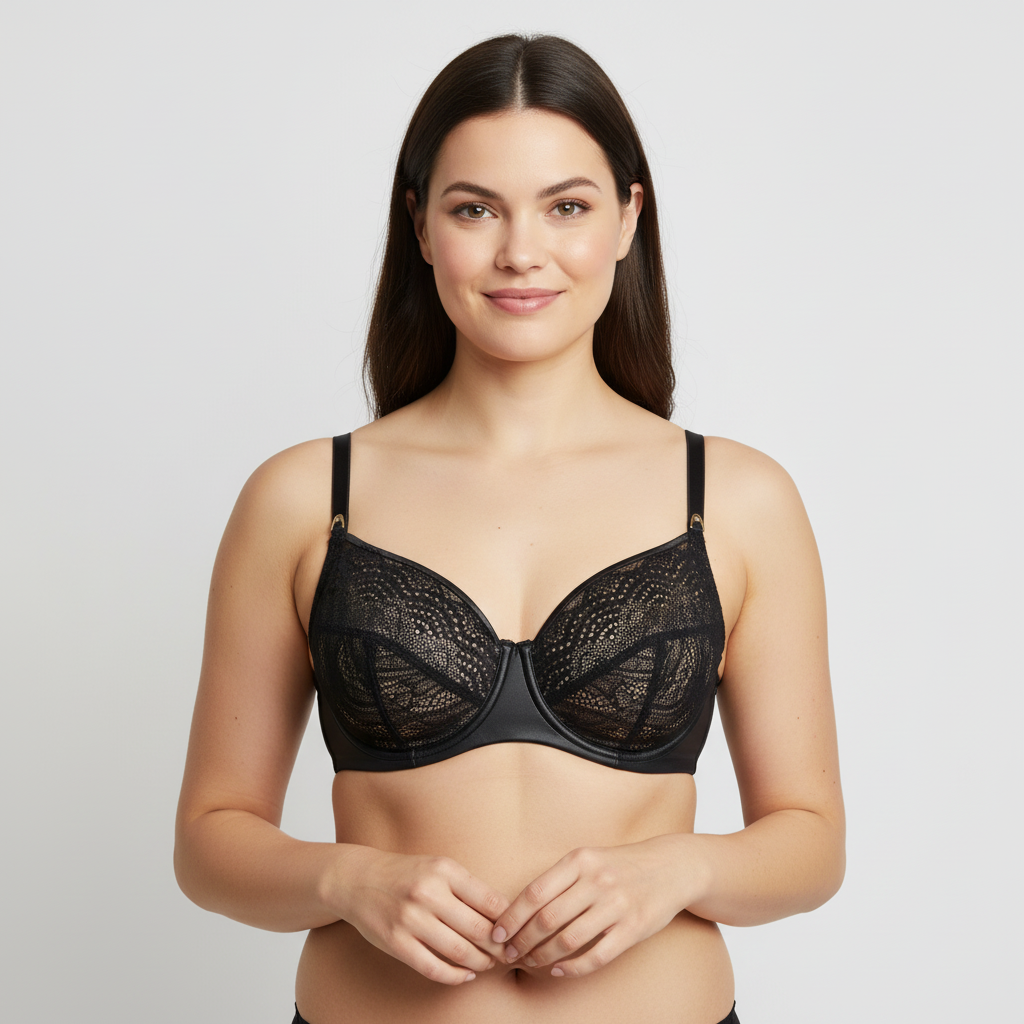 Soutien-gorge Rose Noir