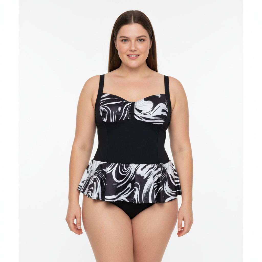 Maillot 1 pièce Miss Mary Noir