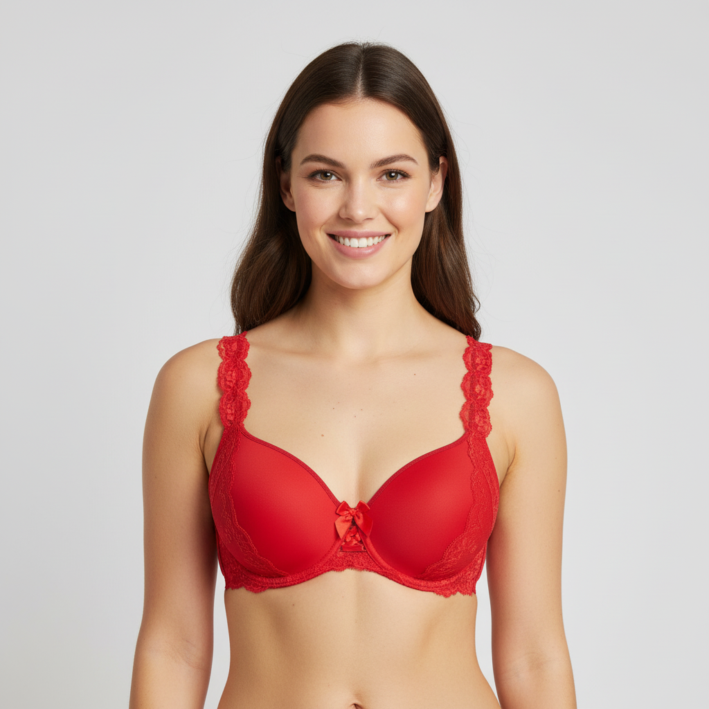Soutien-gorge Darjeeling Rouge