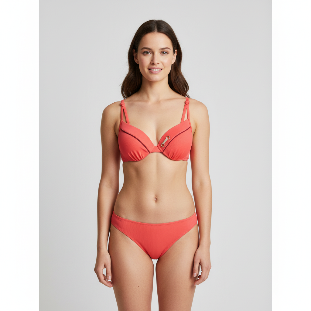 Haut de maillot Rouge