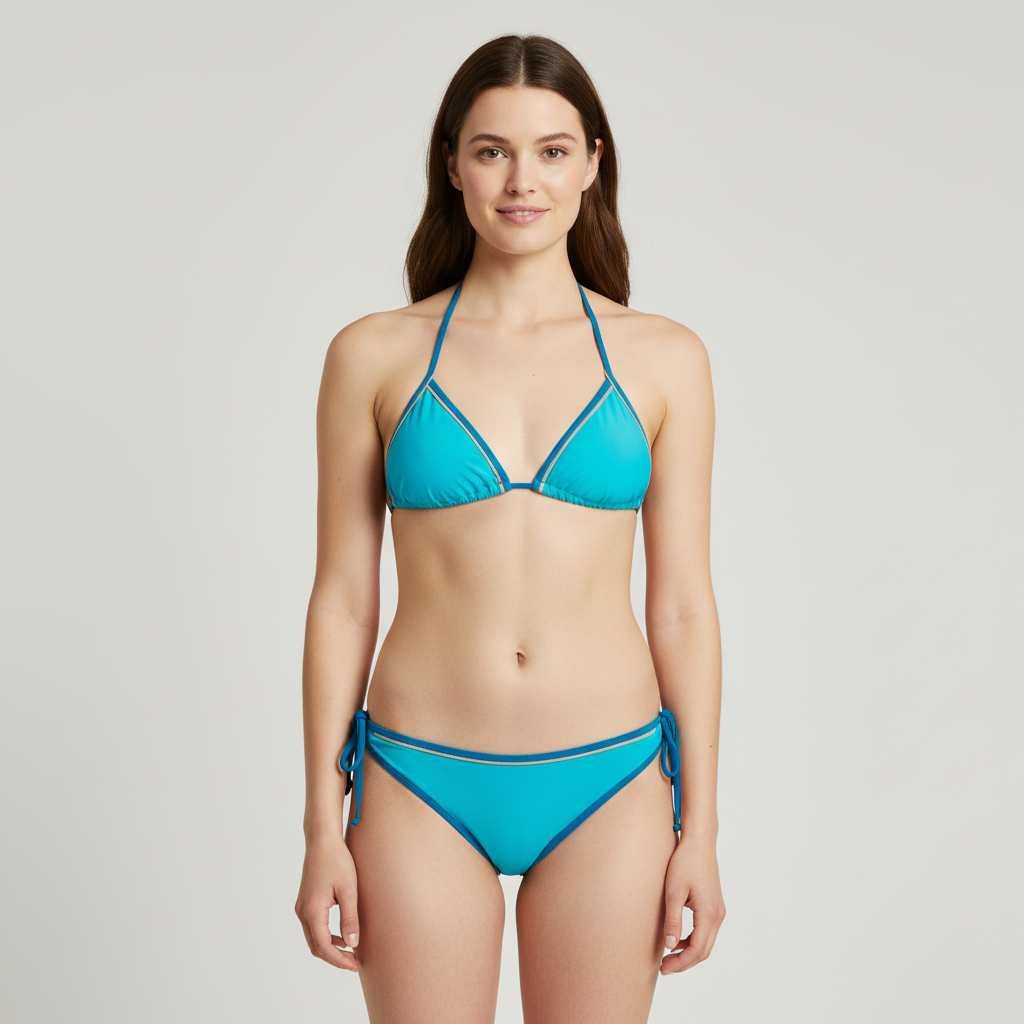 Haut de maillot Ysé Bleu