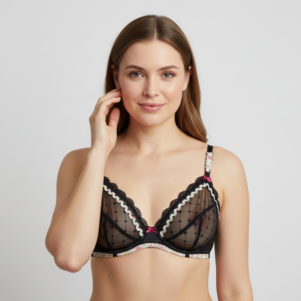 Soutien-gorge Rosy Noir