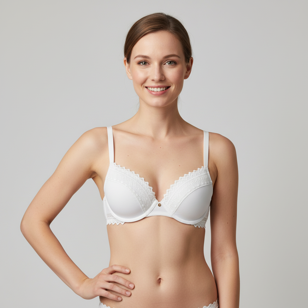 Soutien-gorge RougeGorge Blanc