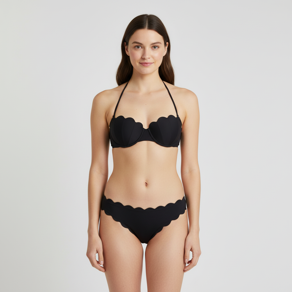 Haut de maillot Noir