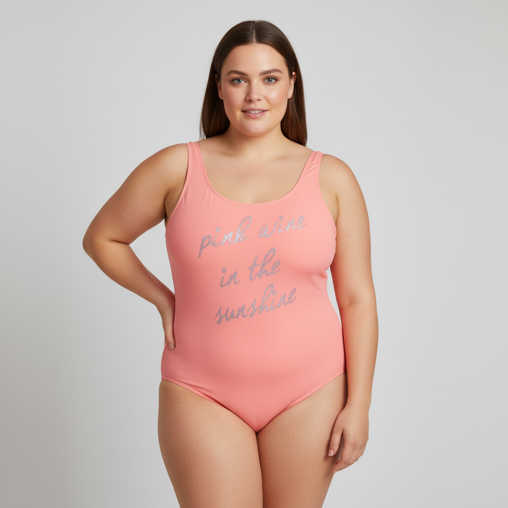 Maillot 1 pièce Rose