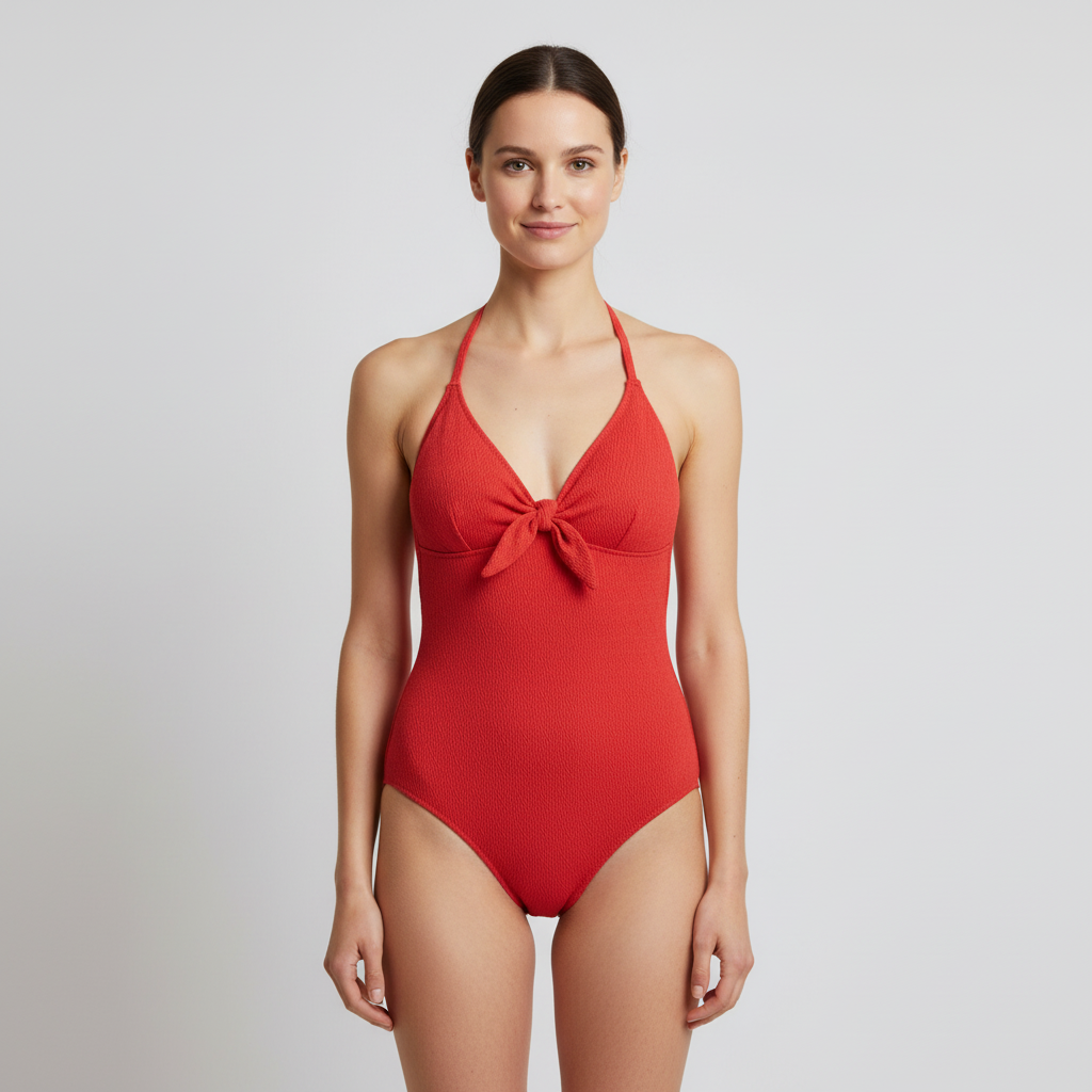 Maillot 1 pièce Ysé Rouge