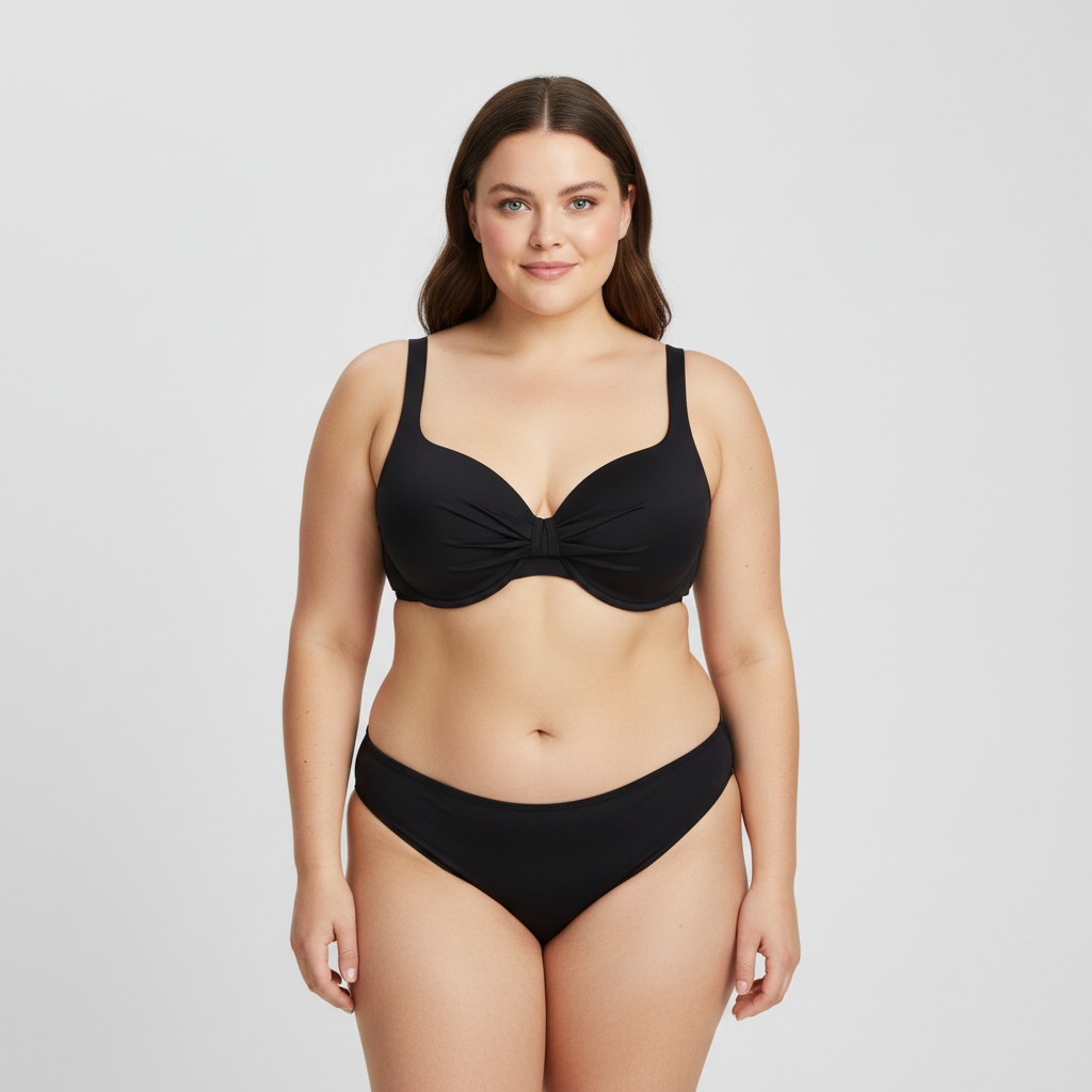 Haut de maillot RougeGorge Noir