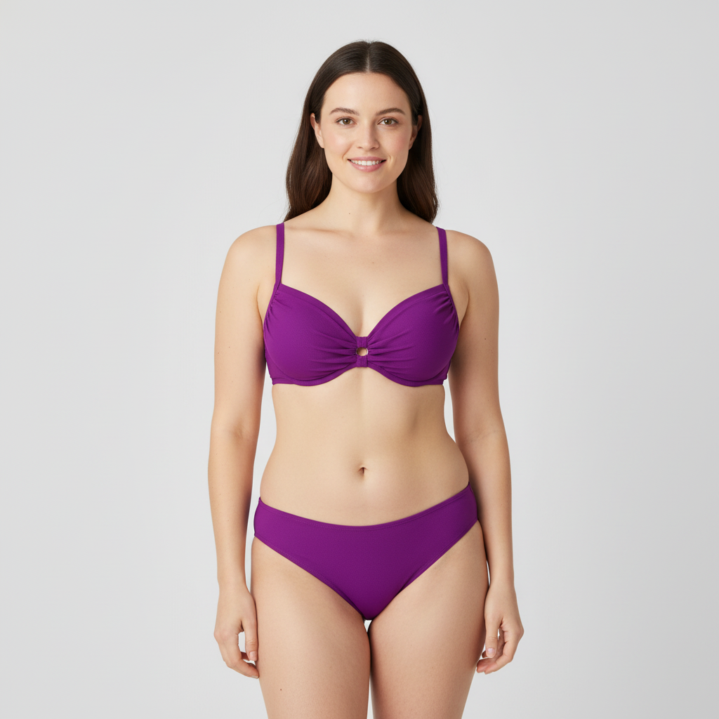 Haut de maillot RougeGorge Violet