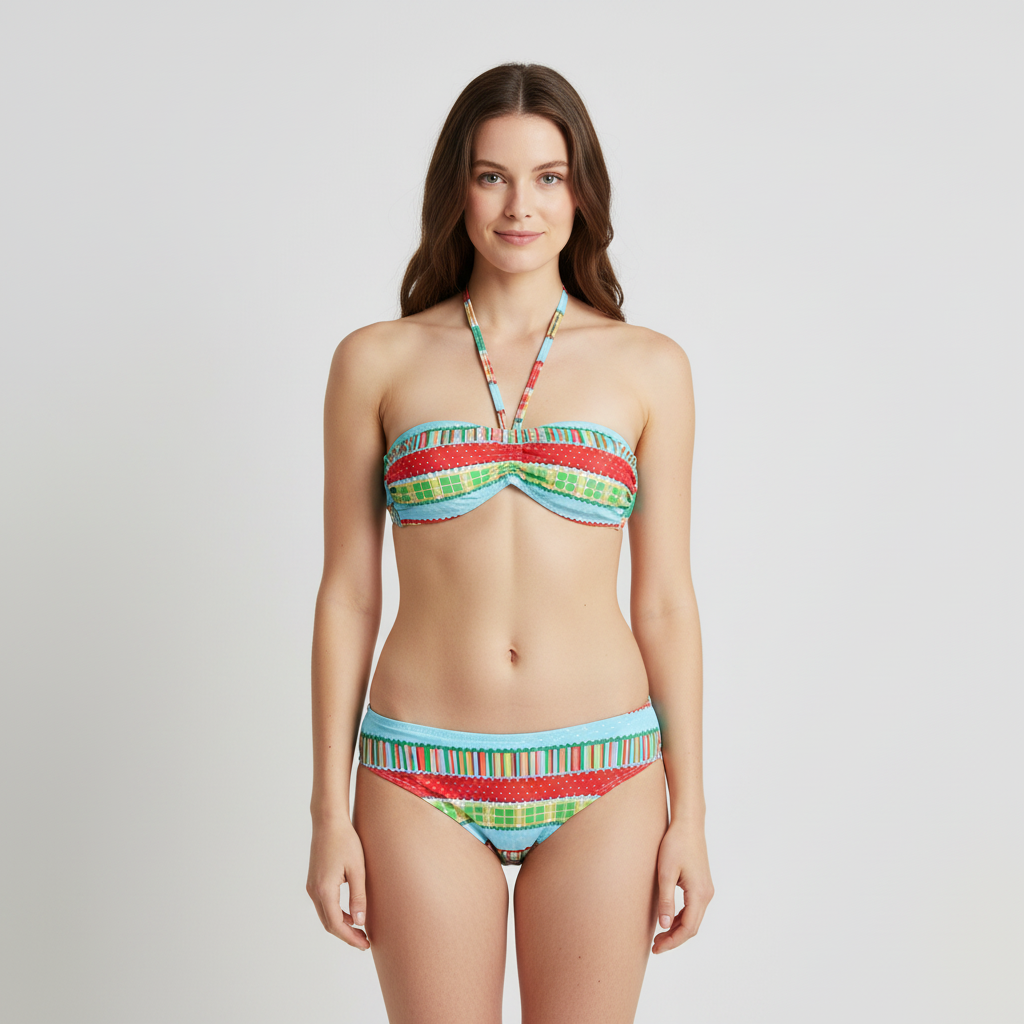 Haut de maillot Bleu