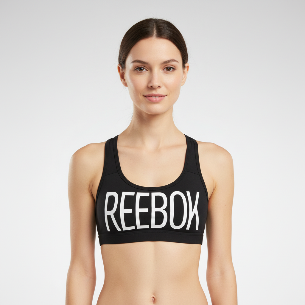 Brassière Reebok Noir