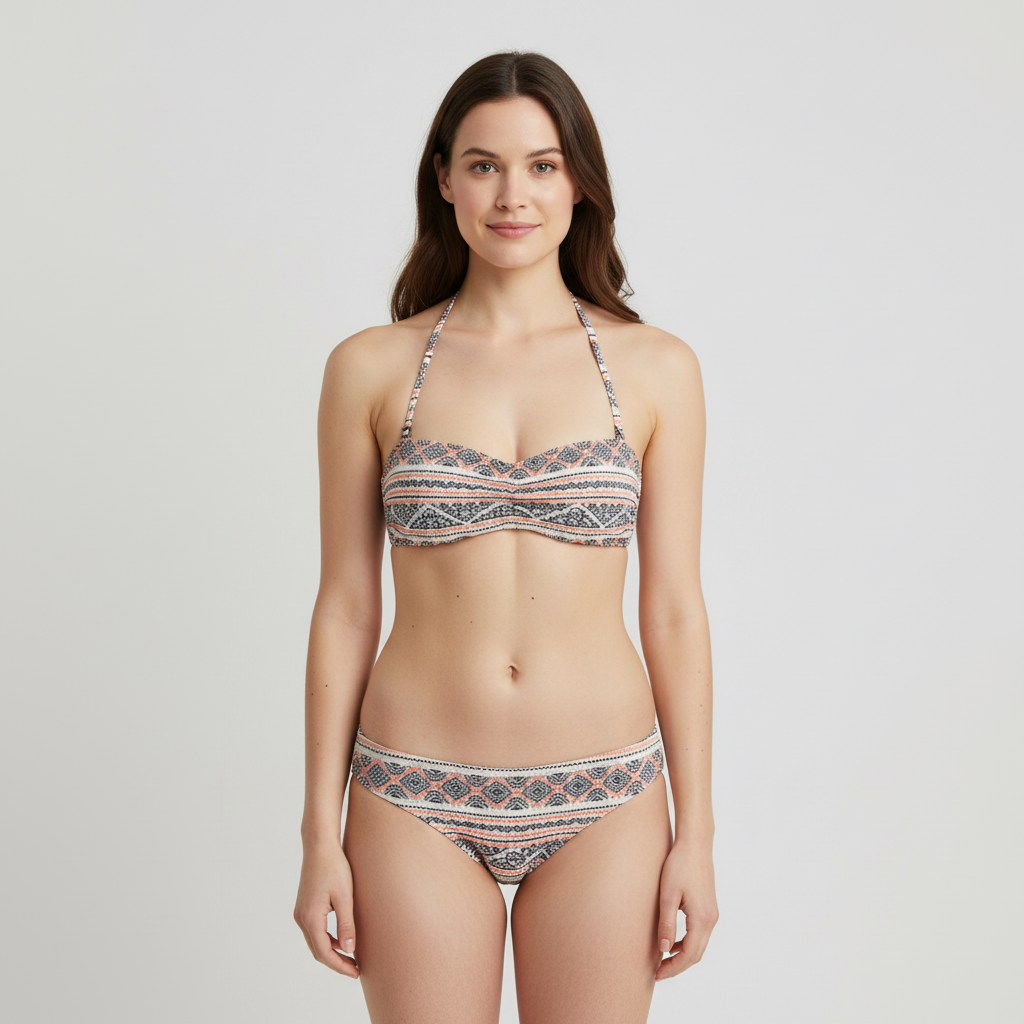 Haut de maillot La Redoute Beige