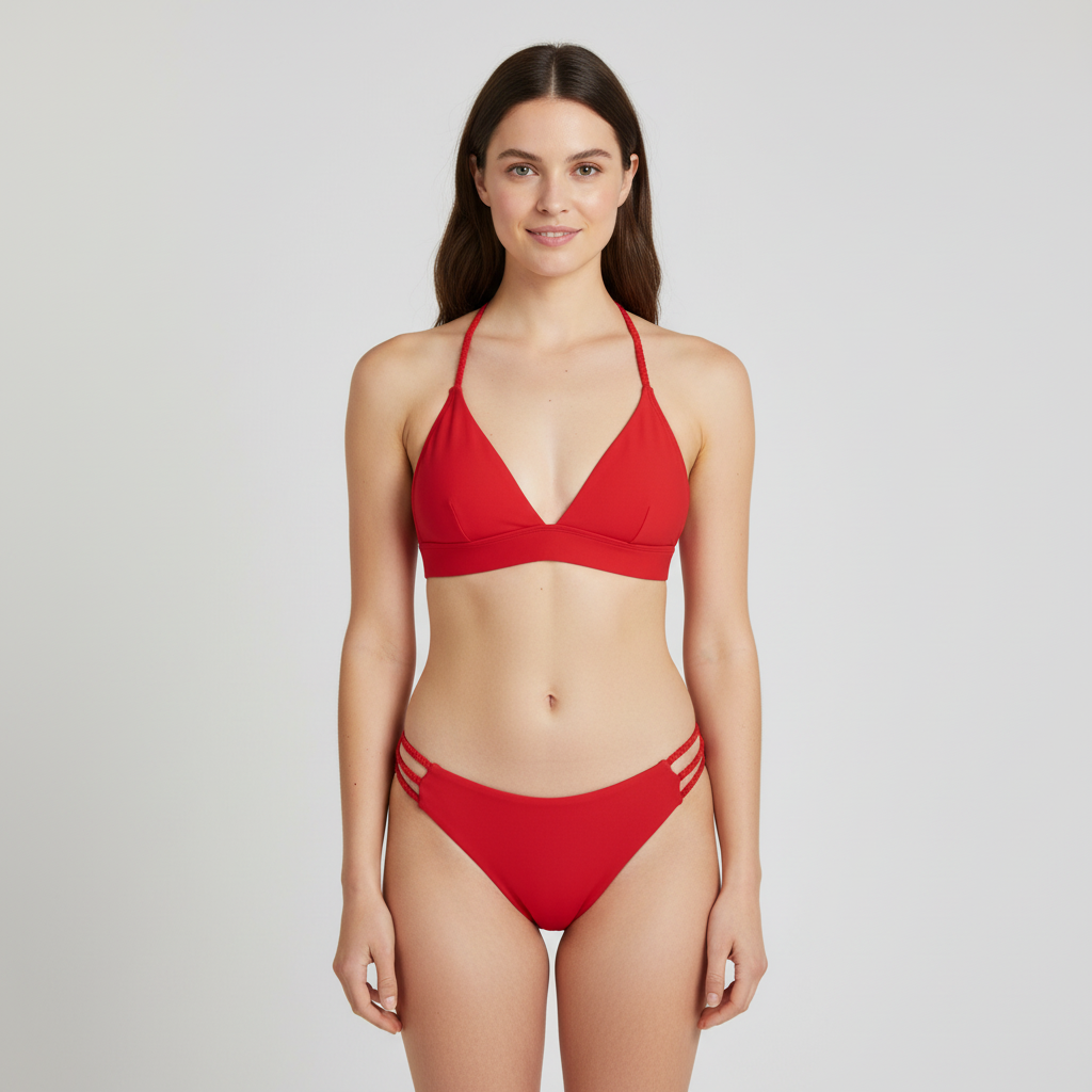 Haut de maillot Rouge